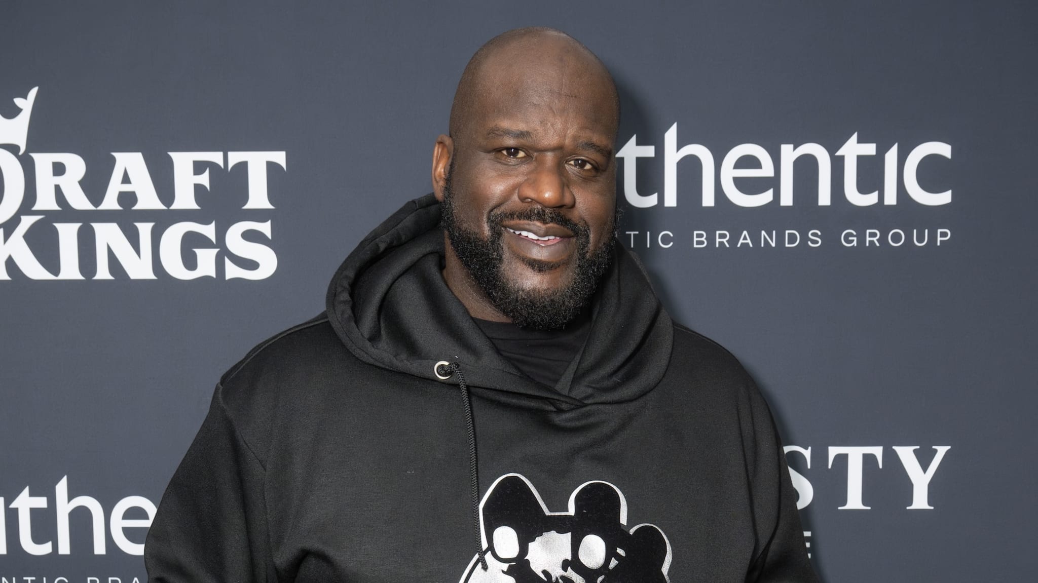 SAN FRANCISCO, CALIFORNIA - FEBRUARY 14: Shaquille O'Neal attends the DraftKings and Sports Illustrated All-Star Party In Honor of NBA All-Star Weekend 2025 at Temple Nightclub on February 14, 2025 in San Francisco, California.