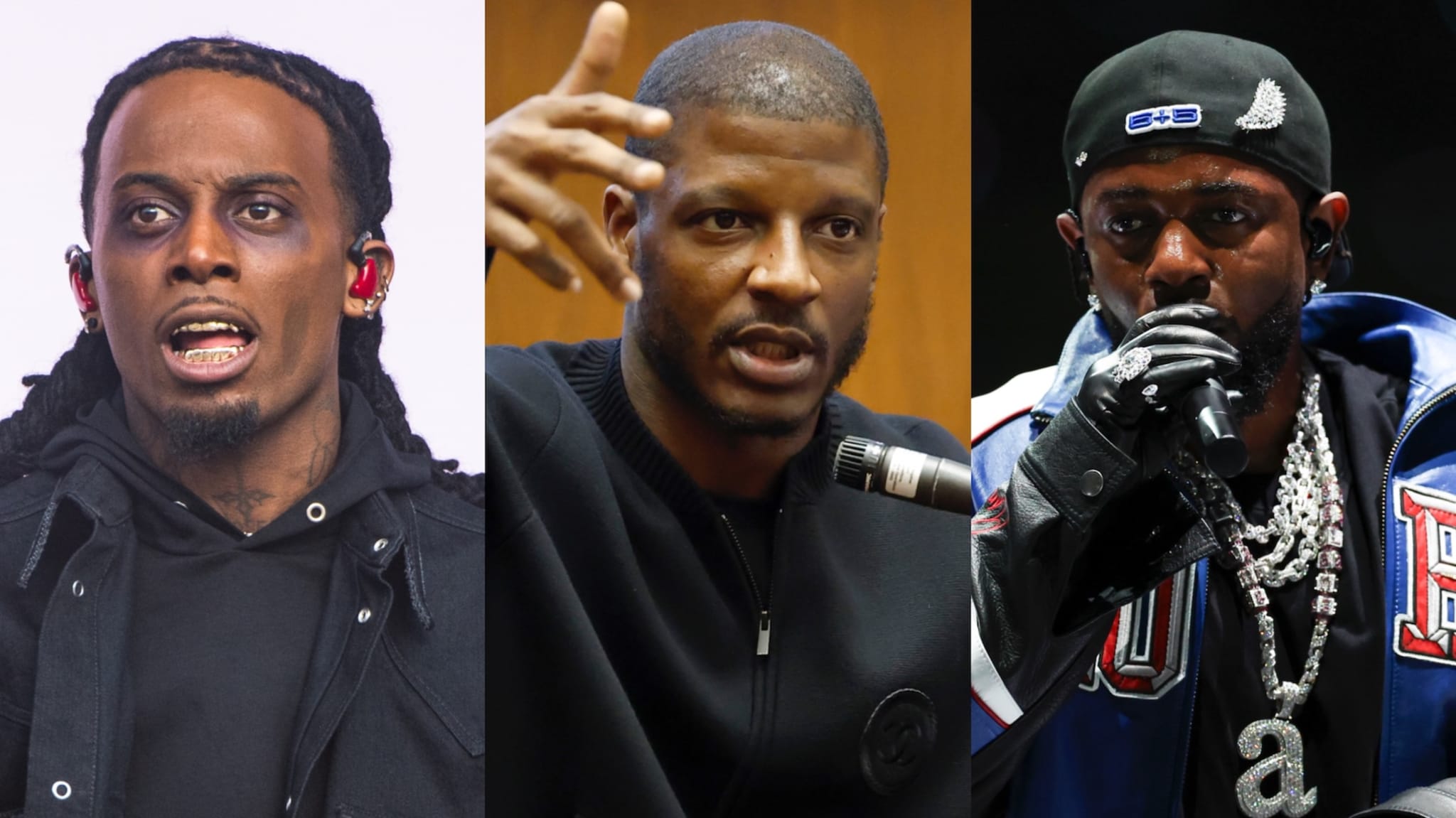 Playboi Carti, ASAP Relli, and Kendrick Lamar