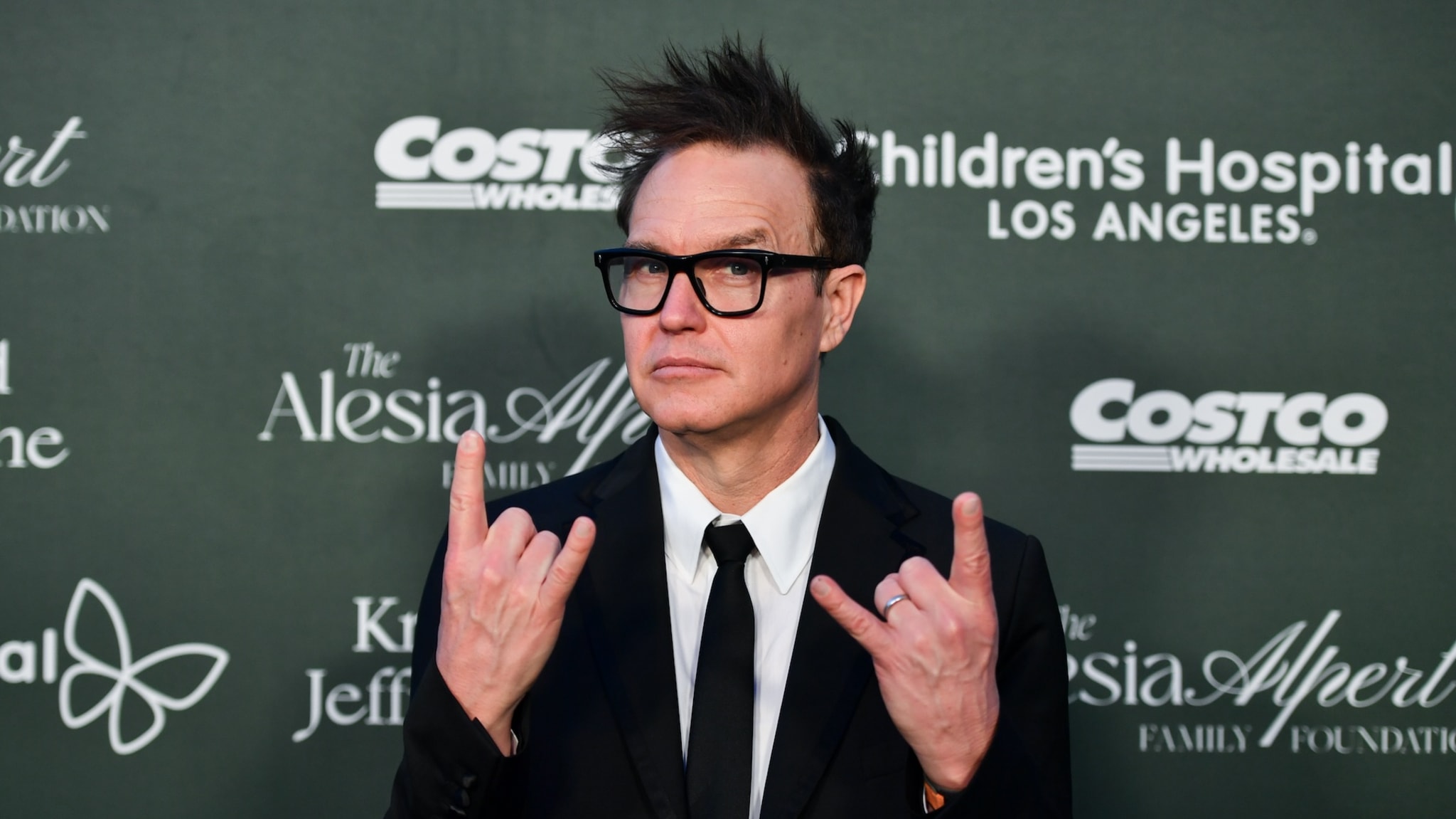 Mark Hoppus at the 2024 CHLA Gala held at the L.A. Live Event Deck on October 5, 2024 in Los Angeles, California.