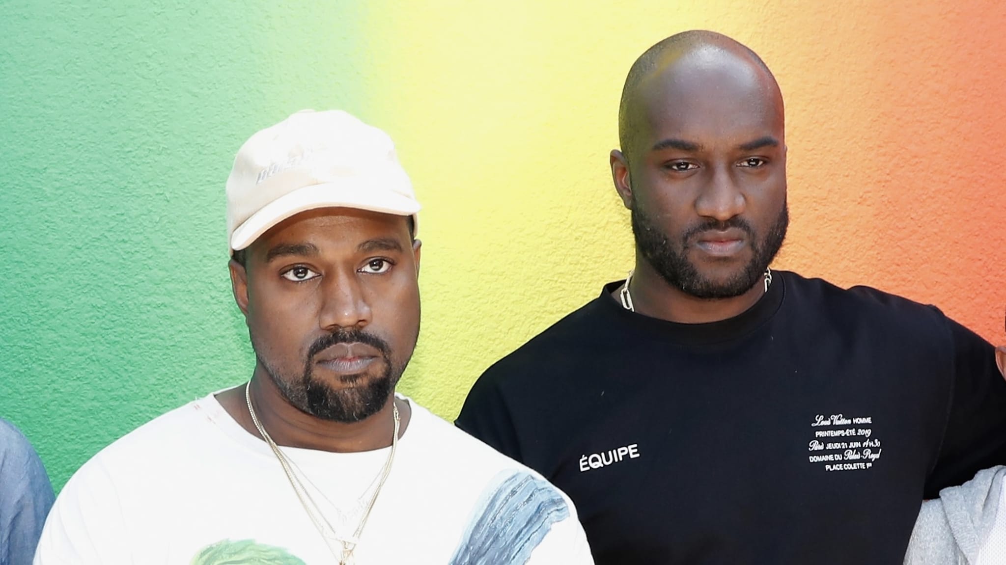Kanye West and Virgil Abloh
