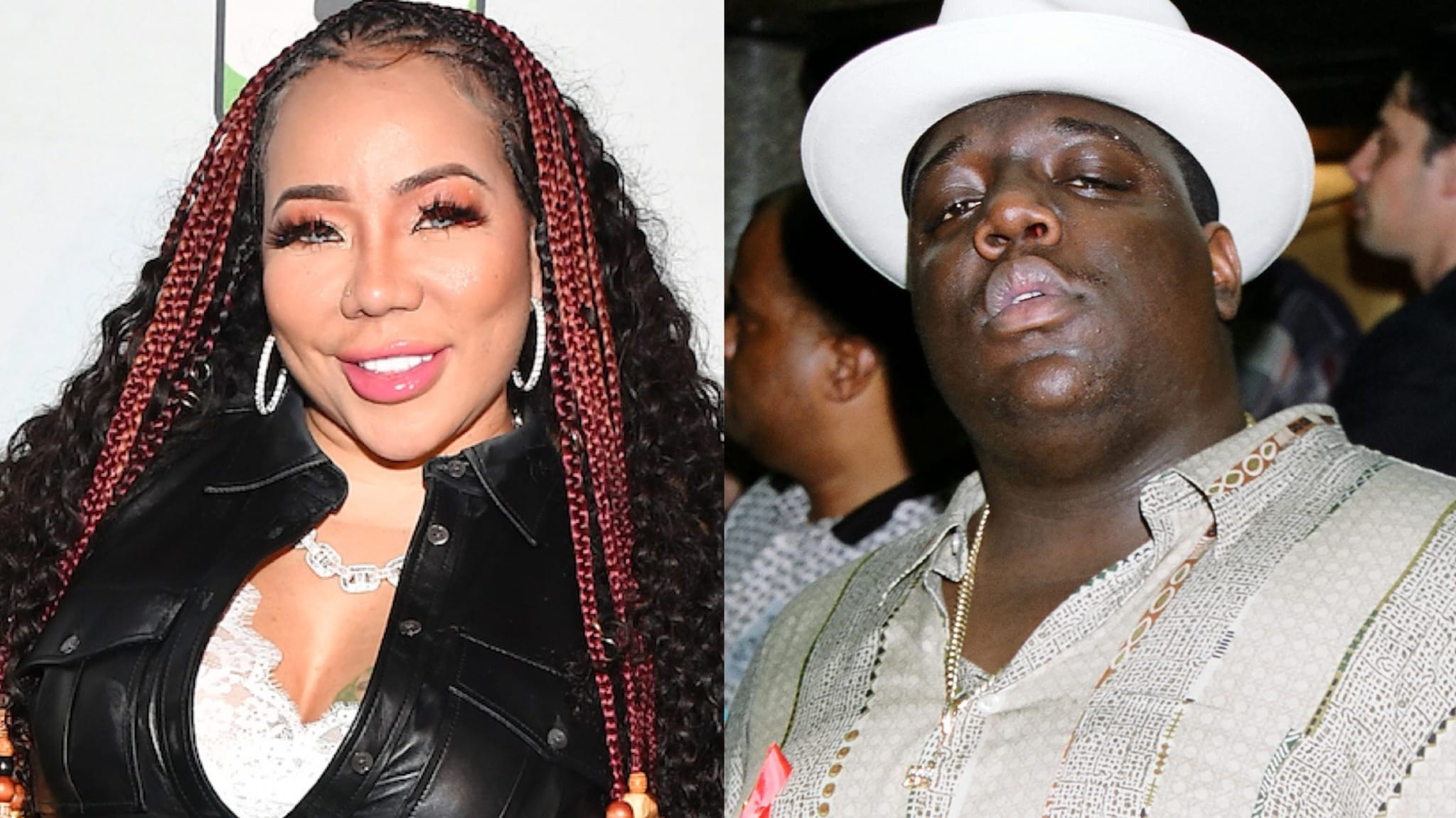 Tiny Harris and Biggie Smalls