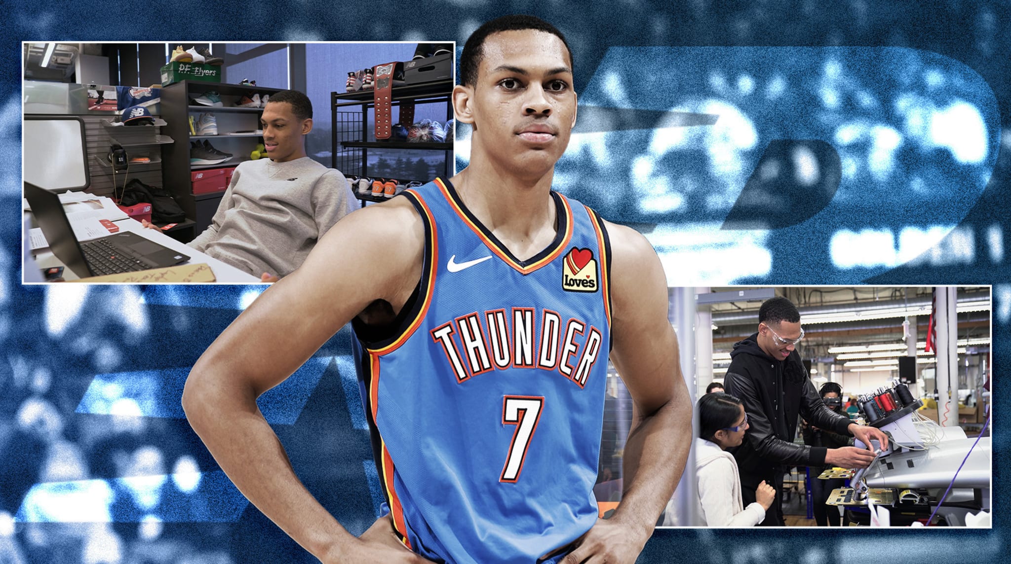 Darius Bazley New Balance Internship