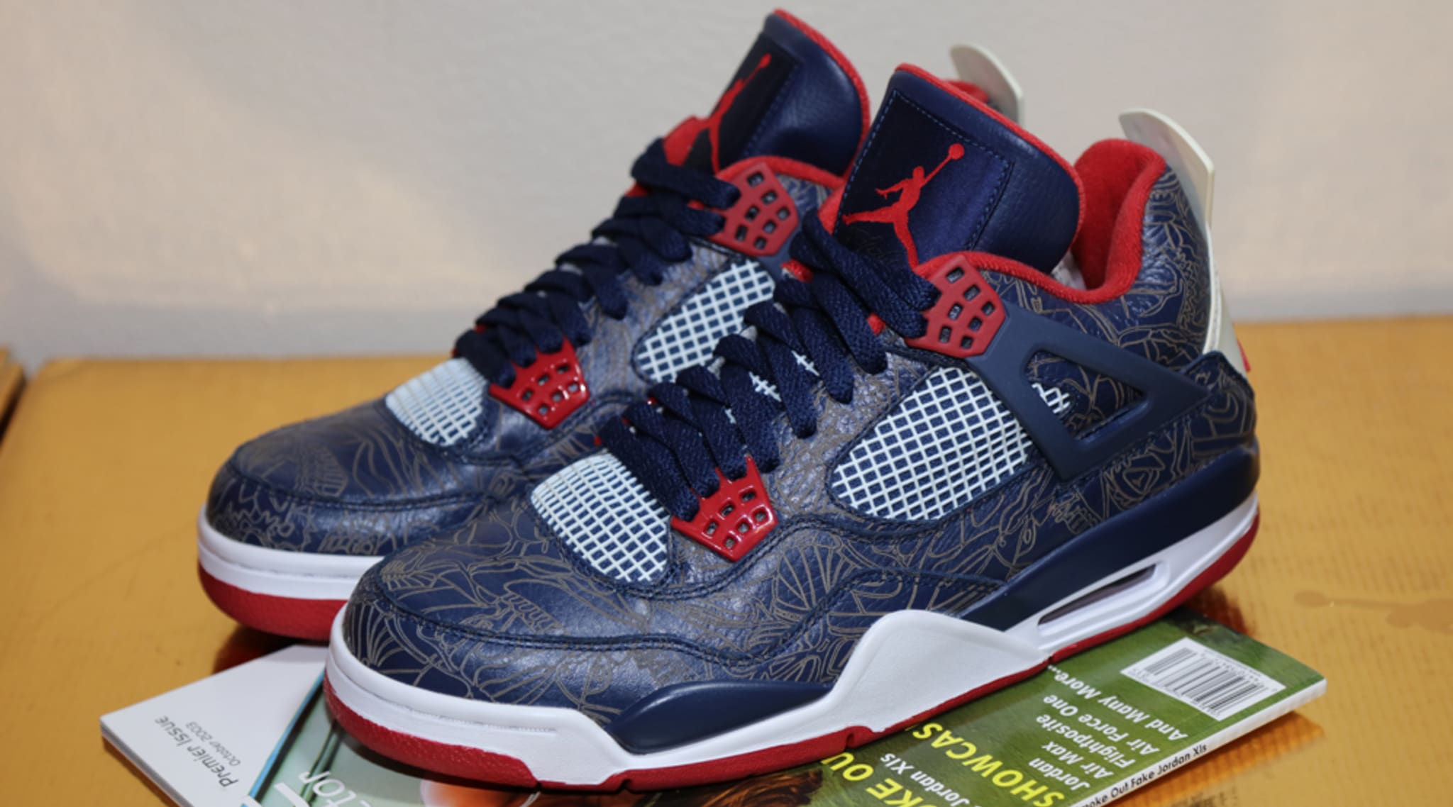 Air Jordan 4 Olympic Laser Melo