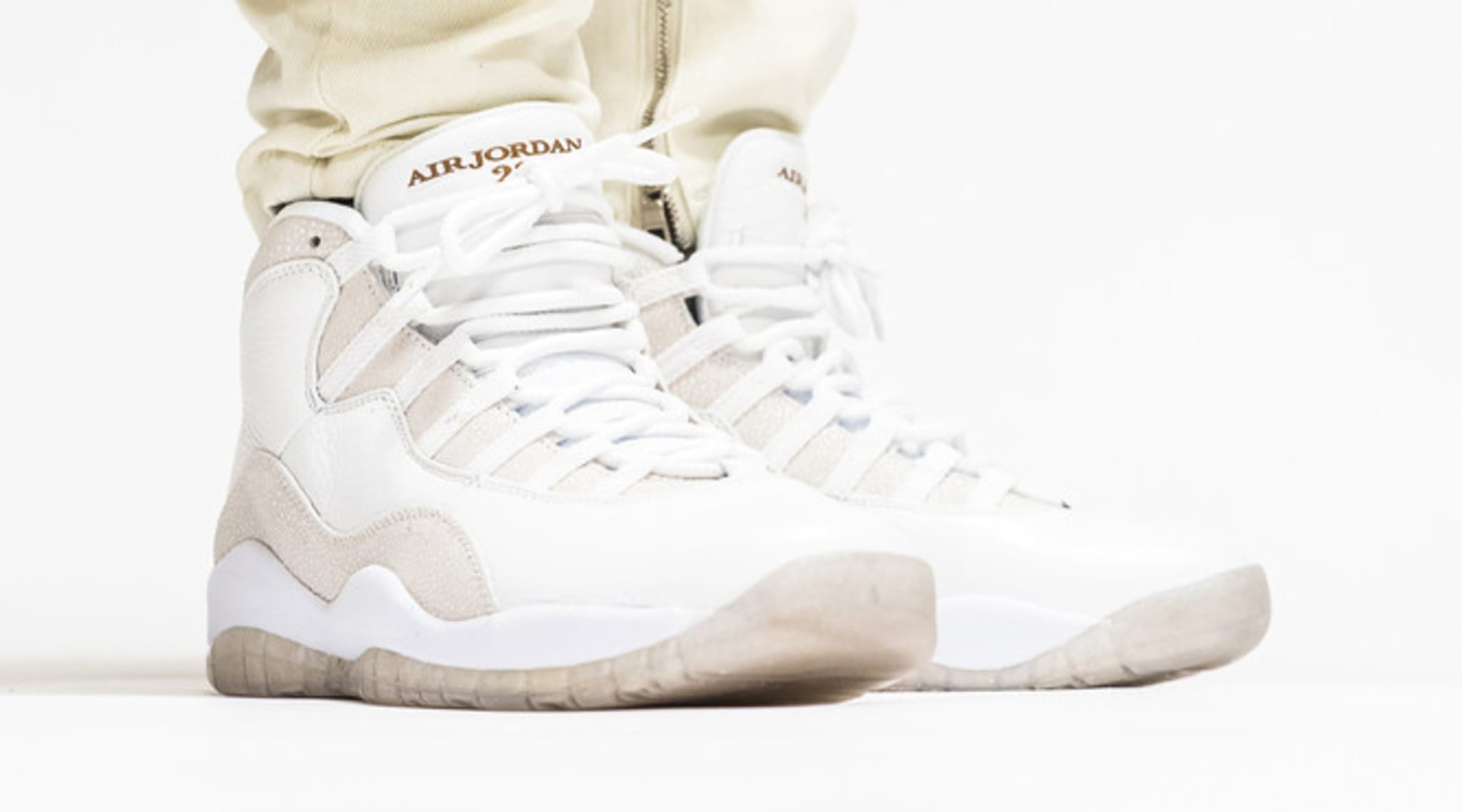 OVO Air Jordan 10 On Feet
