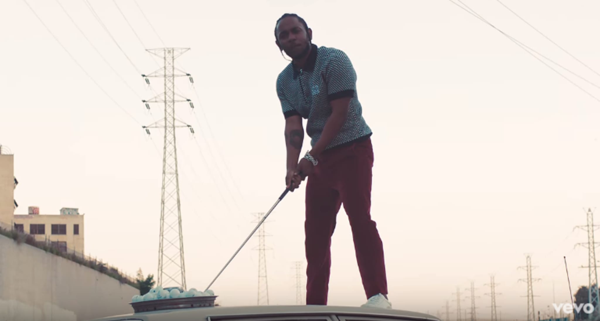 Kendrick Lamar Humble golf