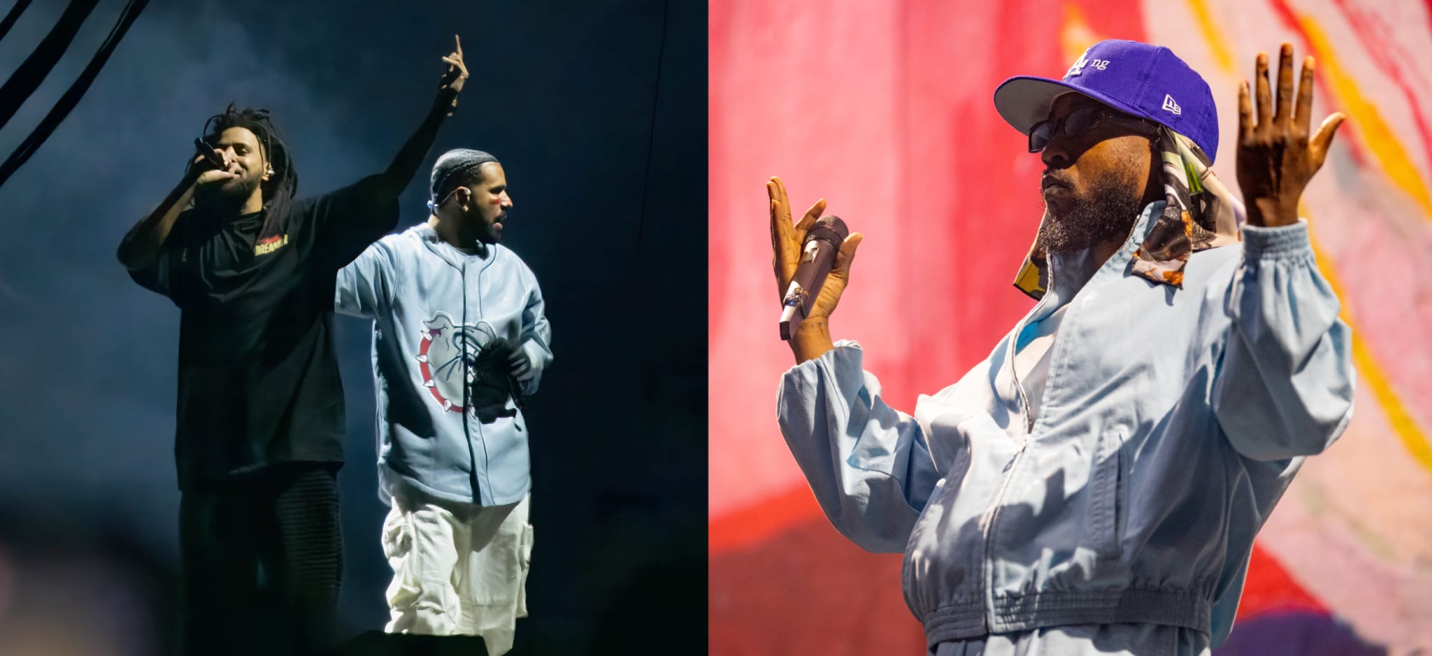 J. Cole, Drake, Kendrick