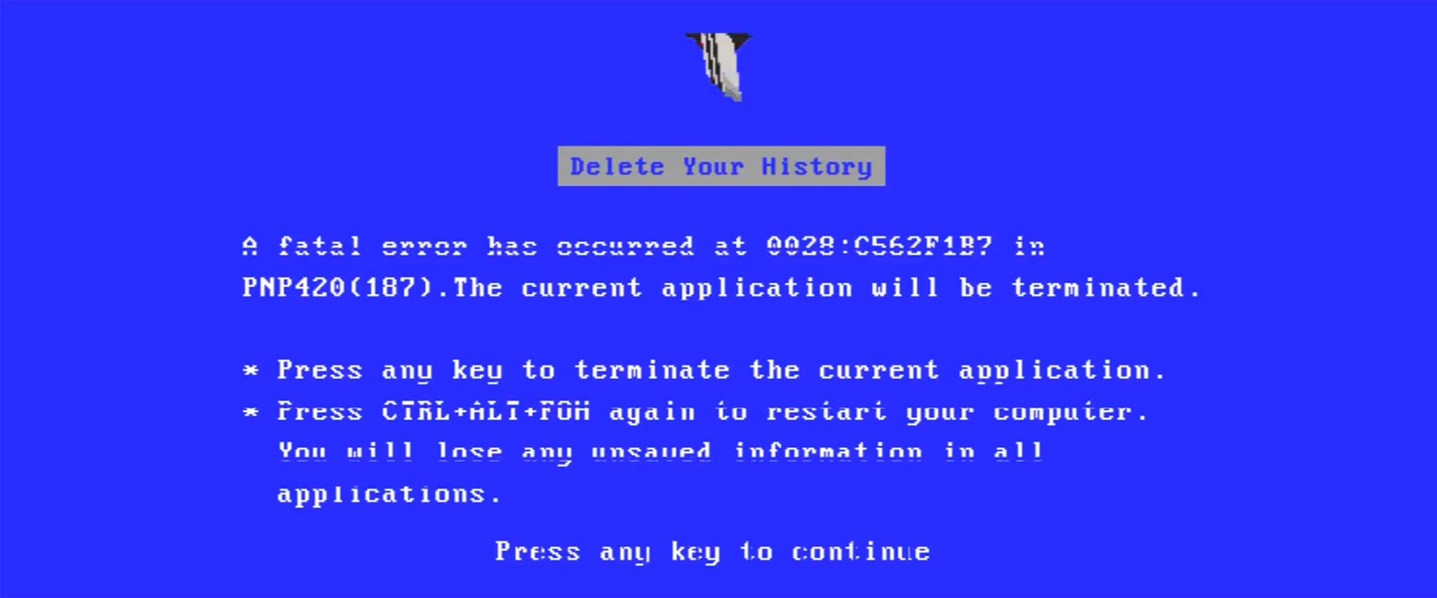 Delete Your History