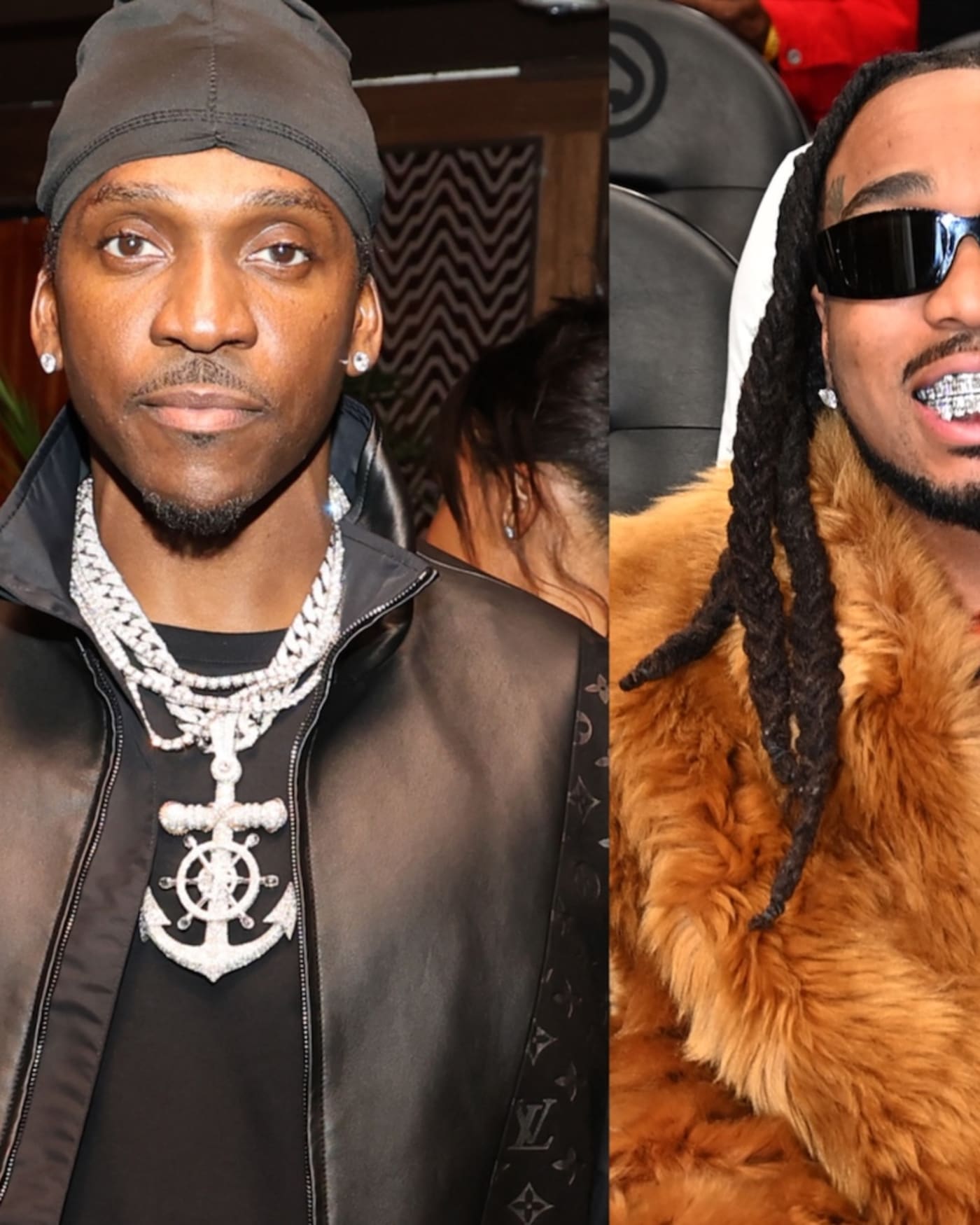 Pusha T, Quavo, and Ken Carson