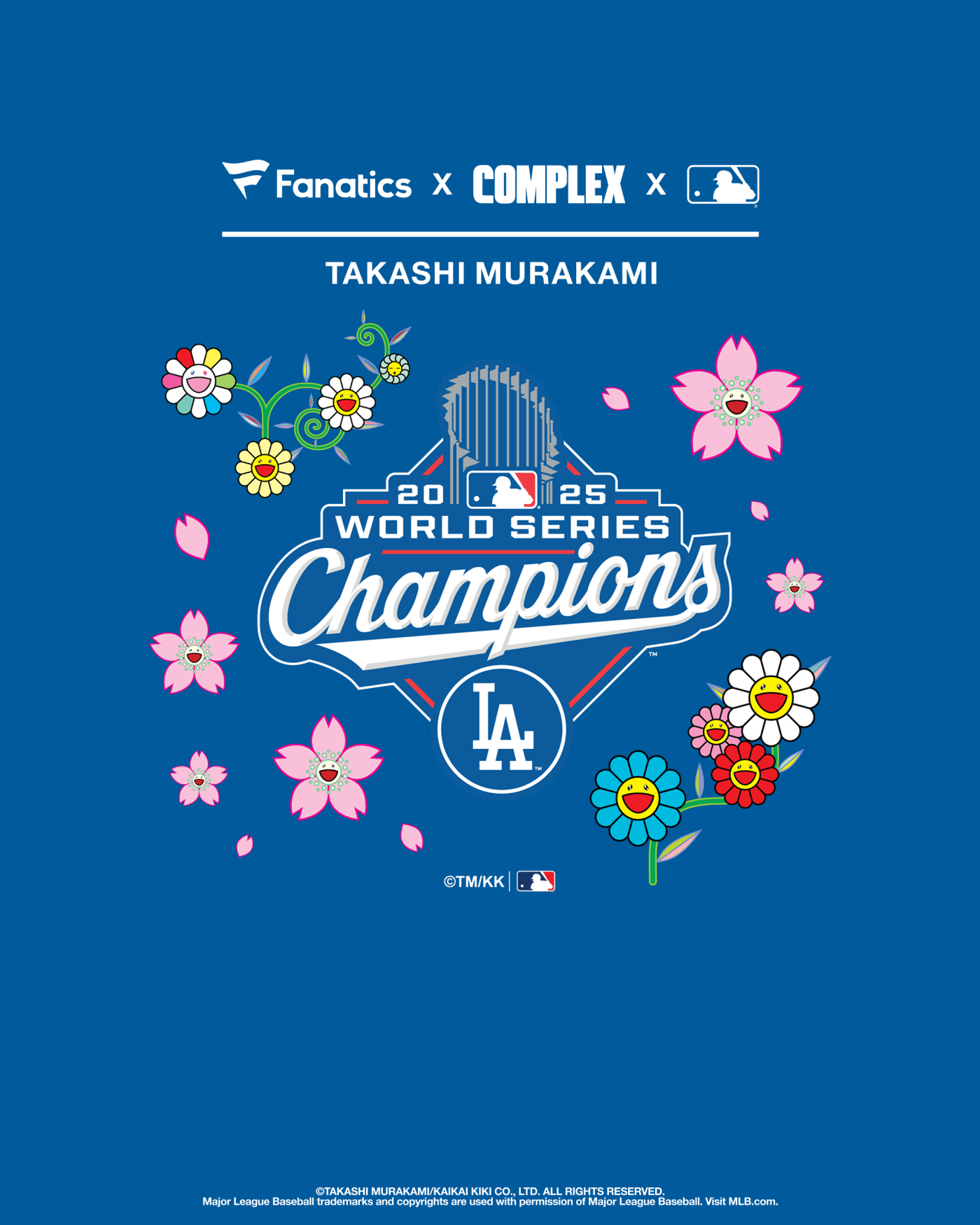 LA Dodgers x Takashi Murakami x MLB World Series Collection