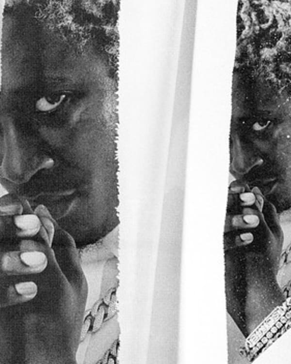 Young Thug poses for his Complex interview (Young Thug Week