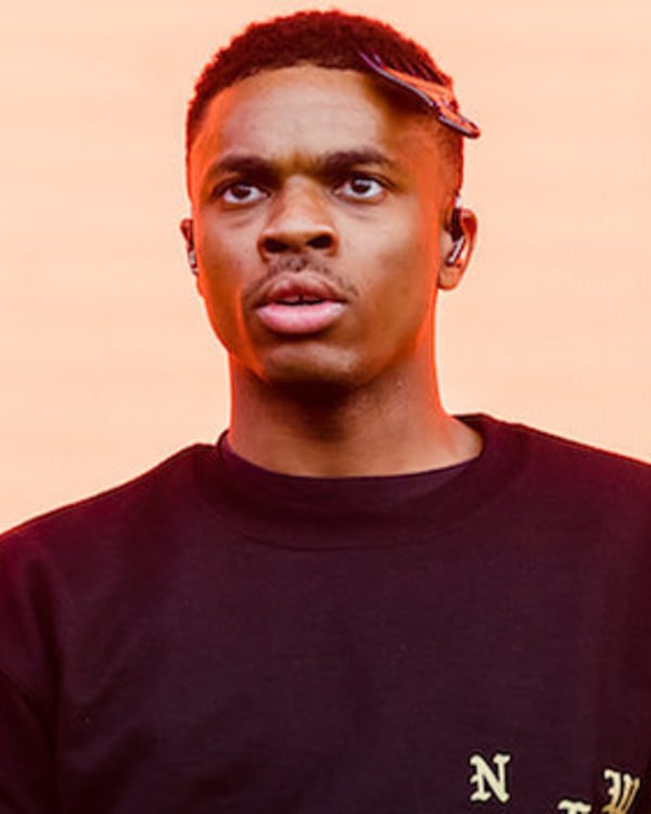 Vince Staples performs at the 2017 Panorama Music Festival.