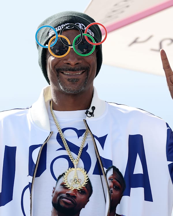 Snoop Dogg at the 2024 Paris Olympics.
