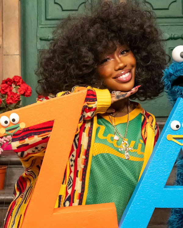 SZA appears on Sesame Street