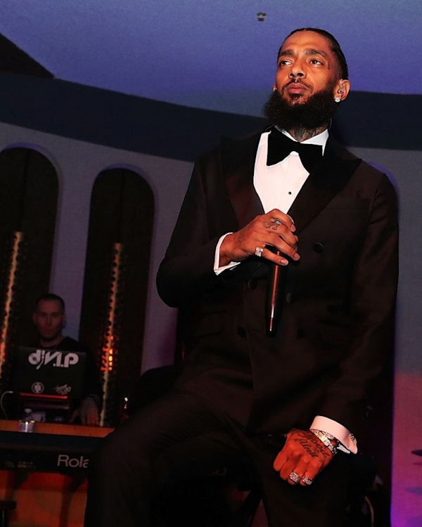 Nipsey Hussle.