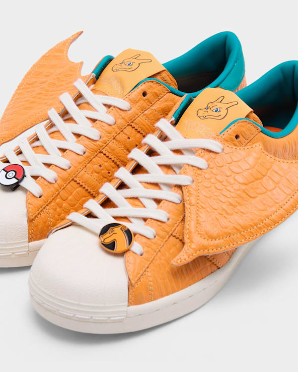 Charizard-inspired Adidas Superstar