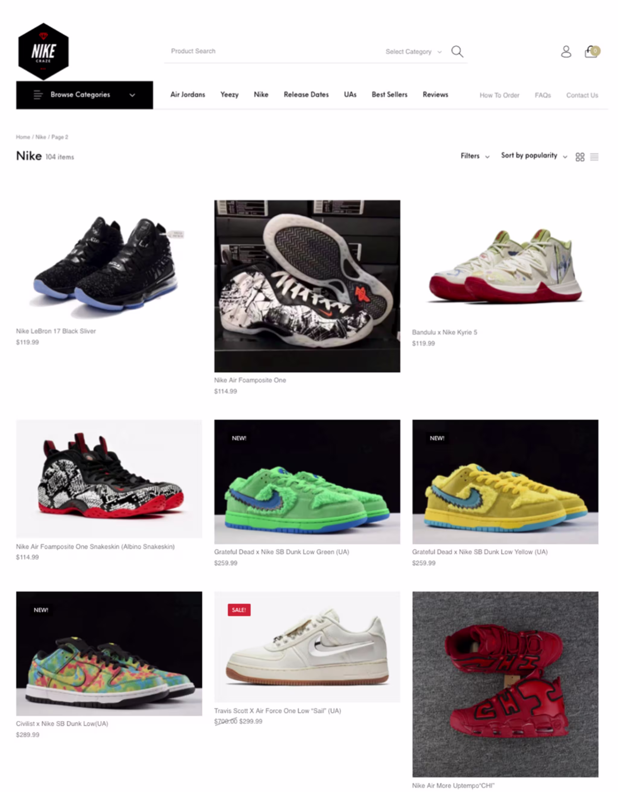 Nike Counterfeit Sneakers