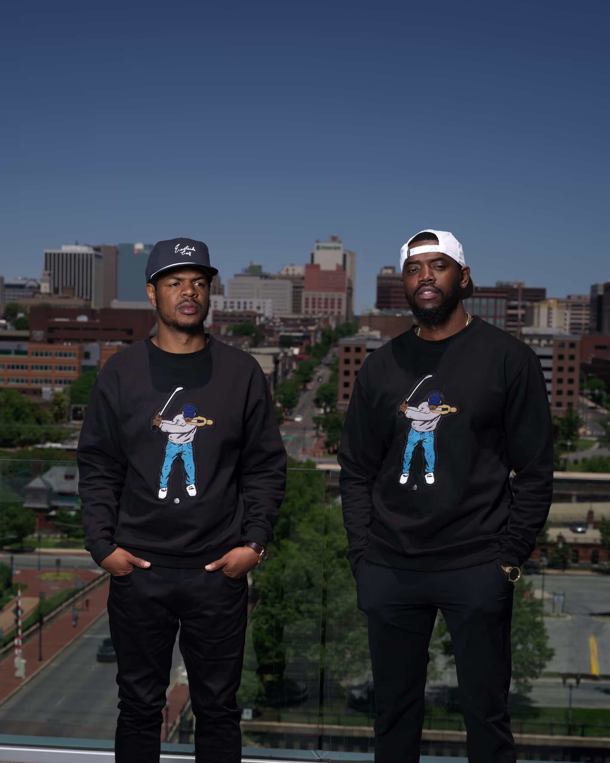 eastside golf Co-founders Olajuwon Ajanaku and Earl Cooper