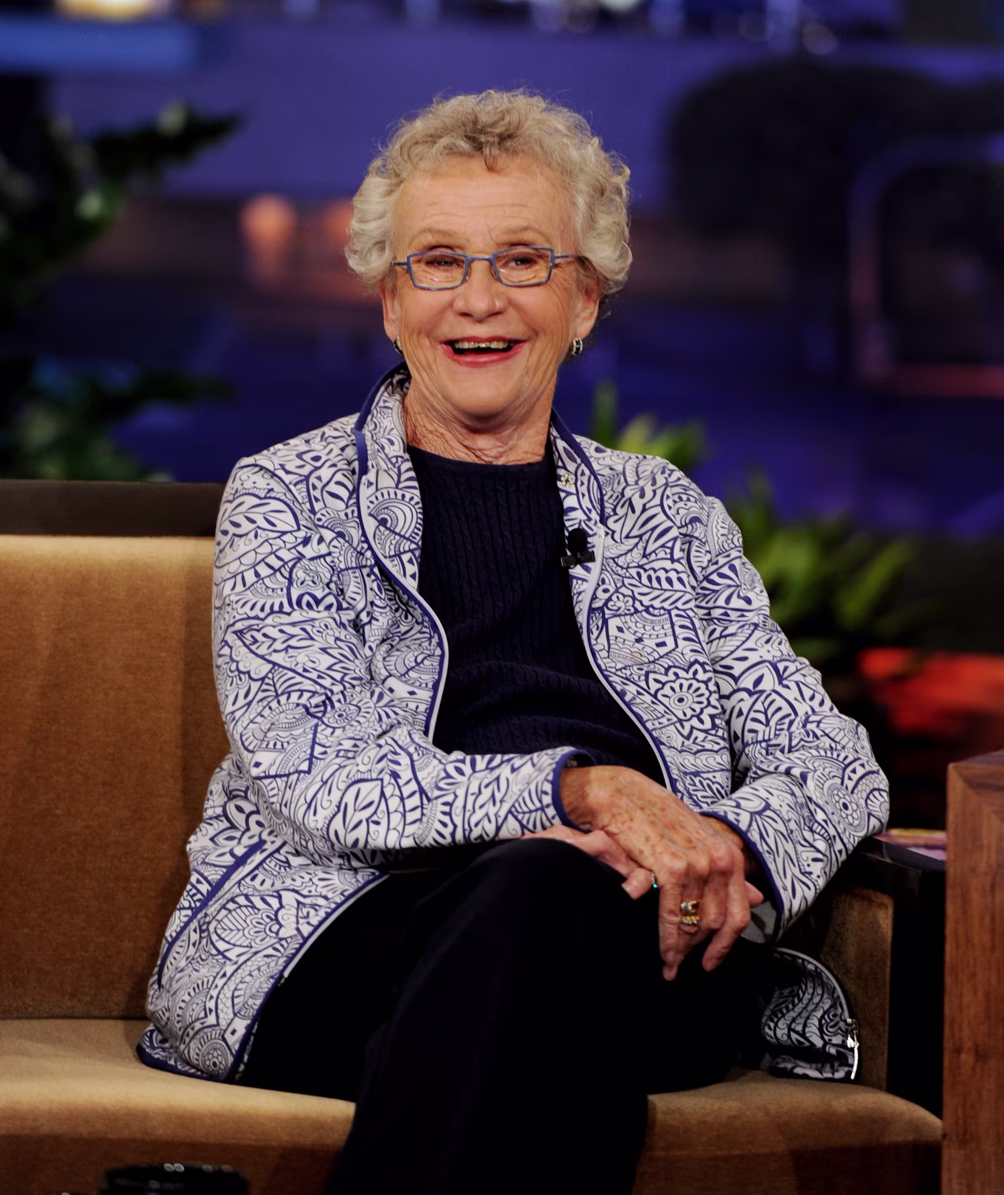 Sex expert Sue Johanson appears on The Tonight Show with Jay Leno