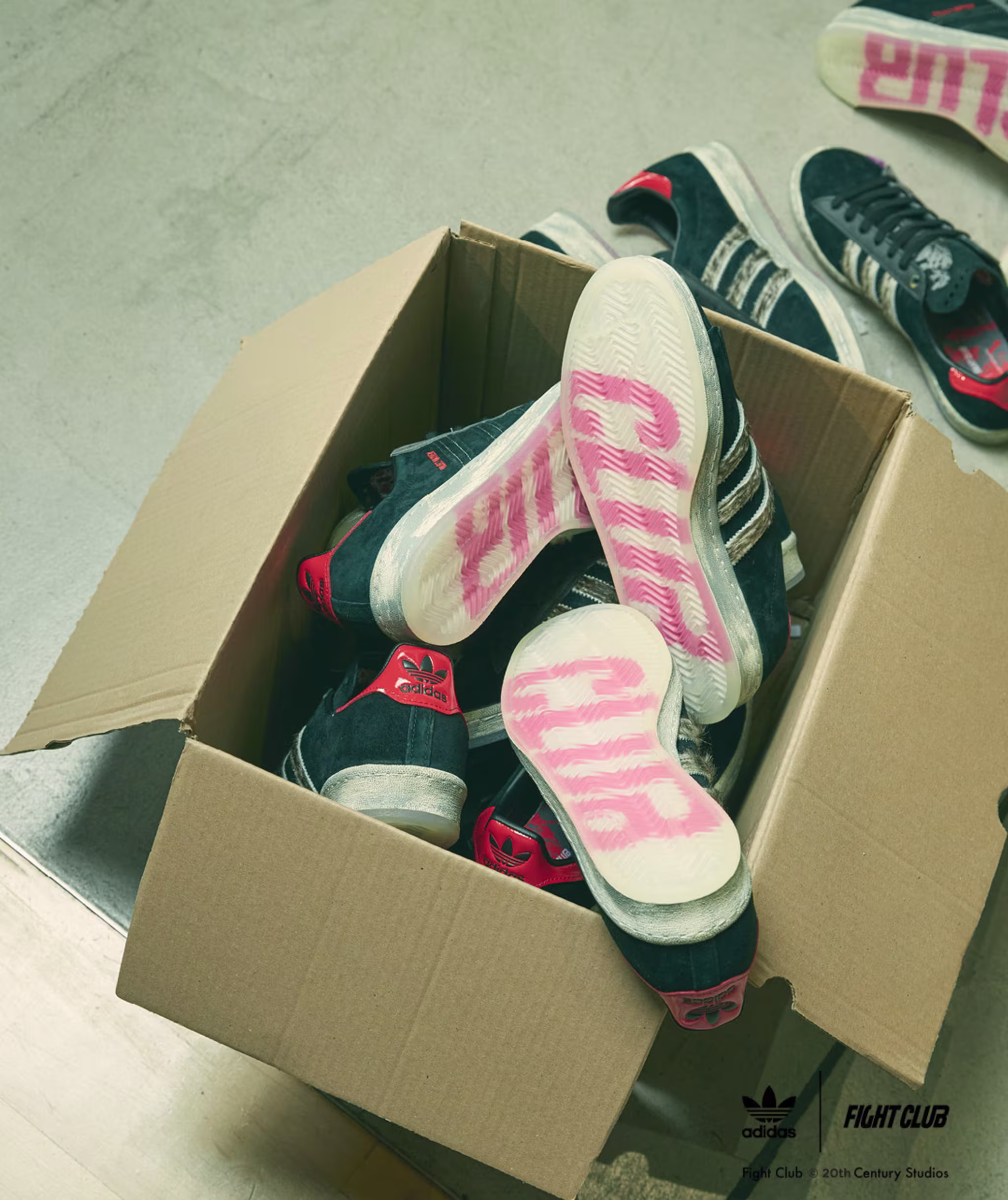 Size? x Fight Club x Adidas Campus 80 (Group)