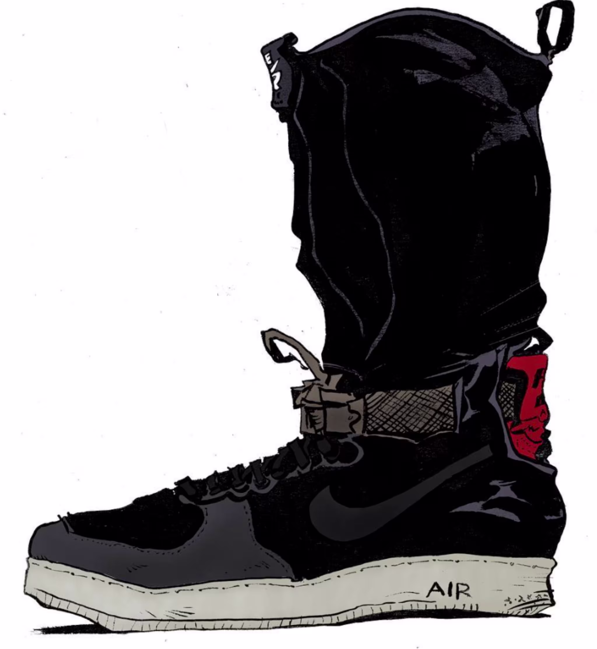Acronym Nike Air Force 1 High Downtown SP