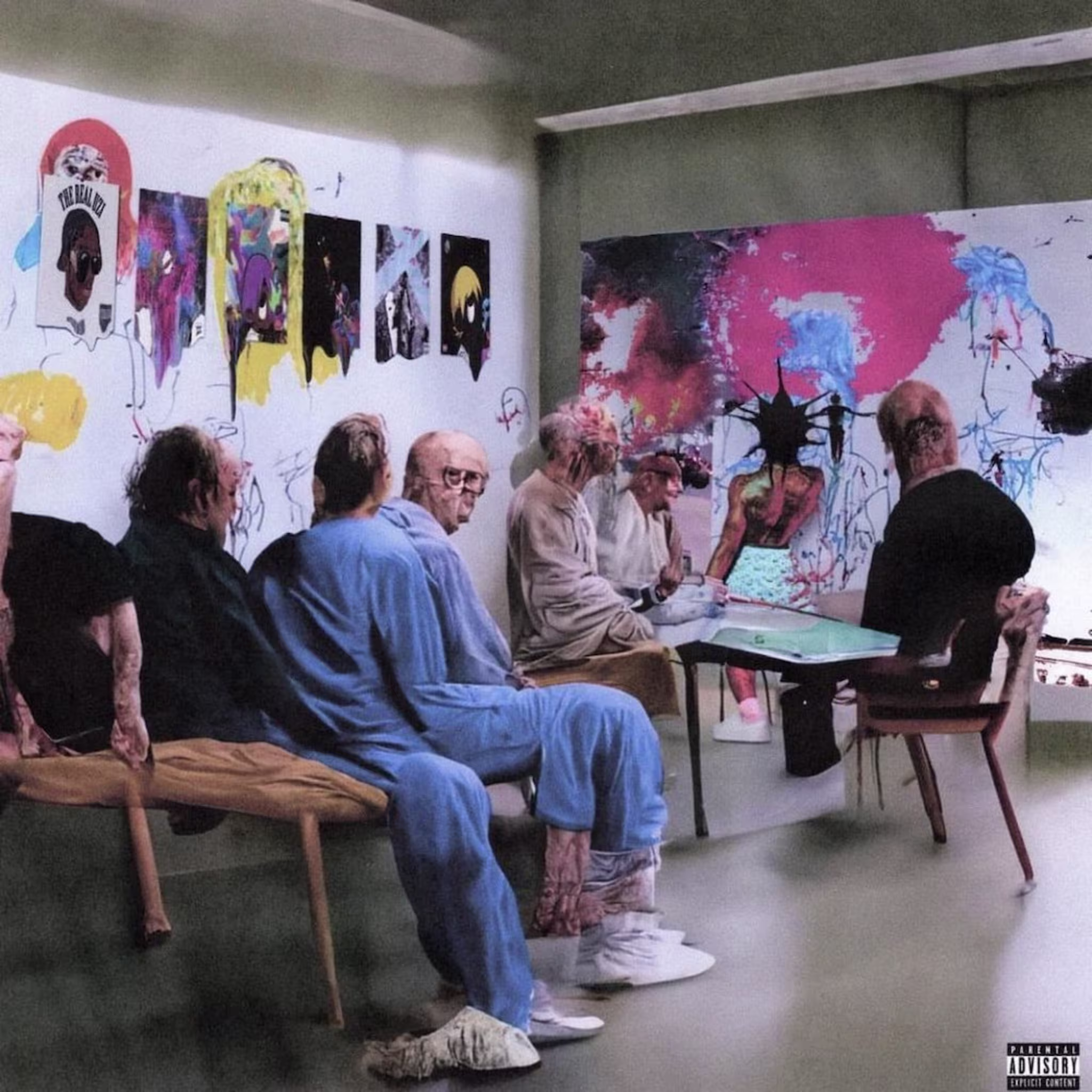 Lil Uzi Vert cover for 'red & white' ep