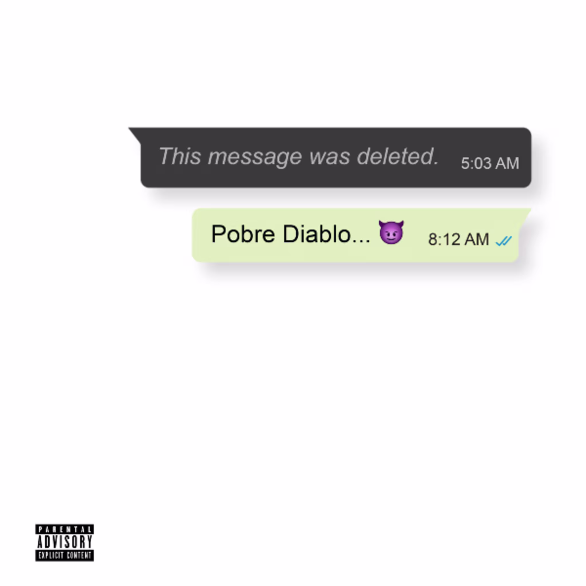 The cover art for a new song is pictured