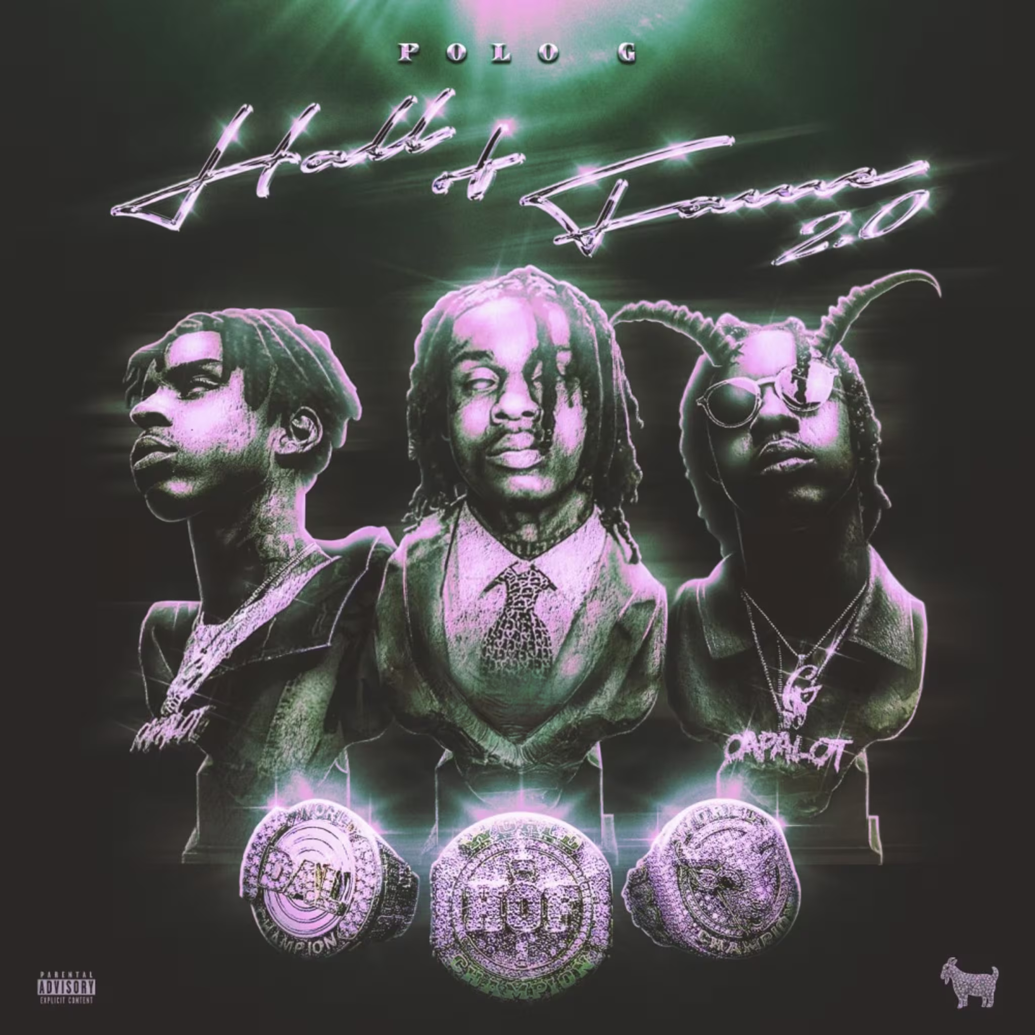 Polo G 'Hall of Fame 2.0' album cover
