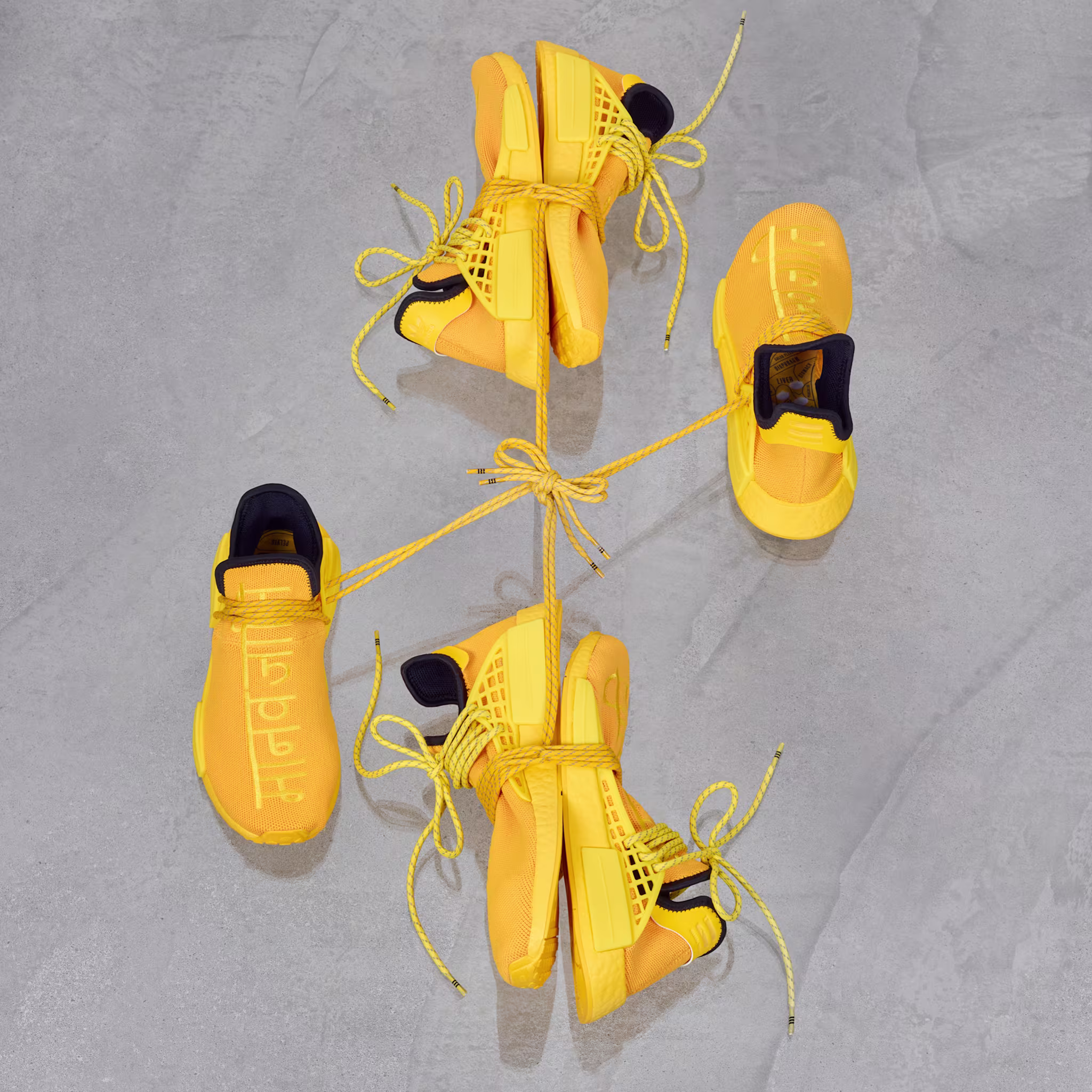 Pharrell x Adidas NMD Hu 'Yellow' GY0091