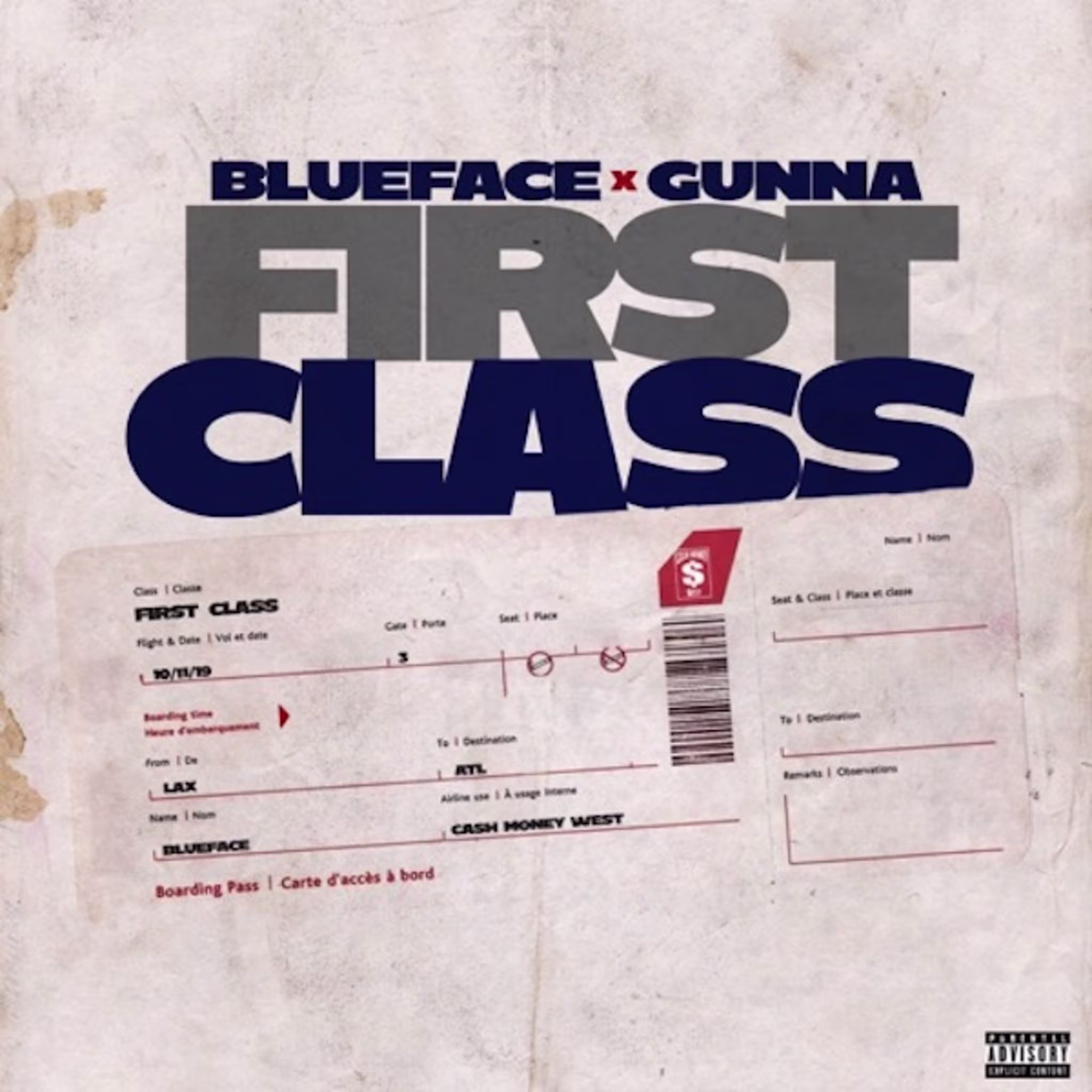 Blueface "First Class" f/ Gunna