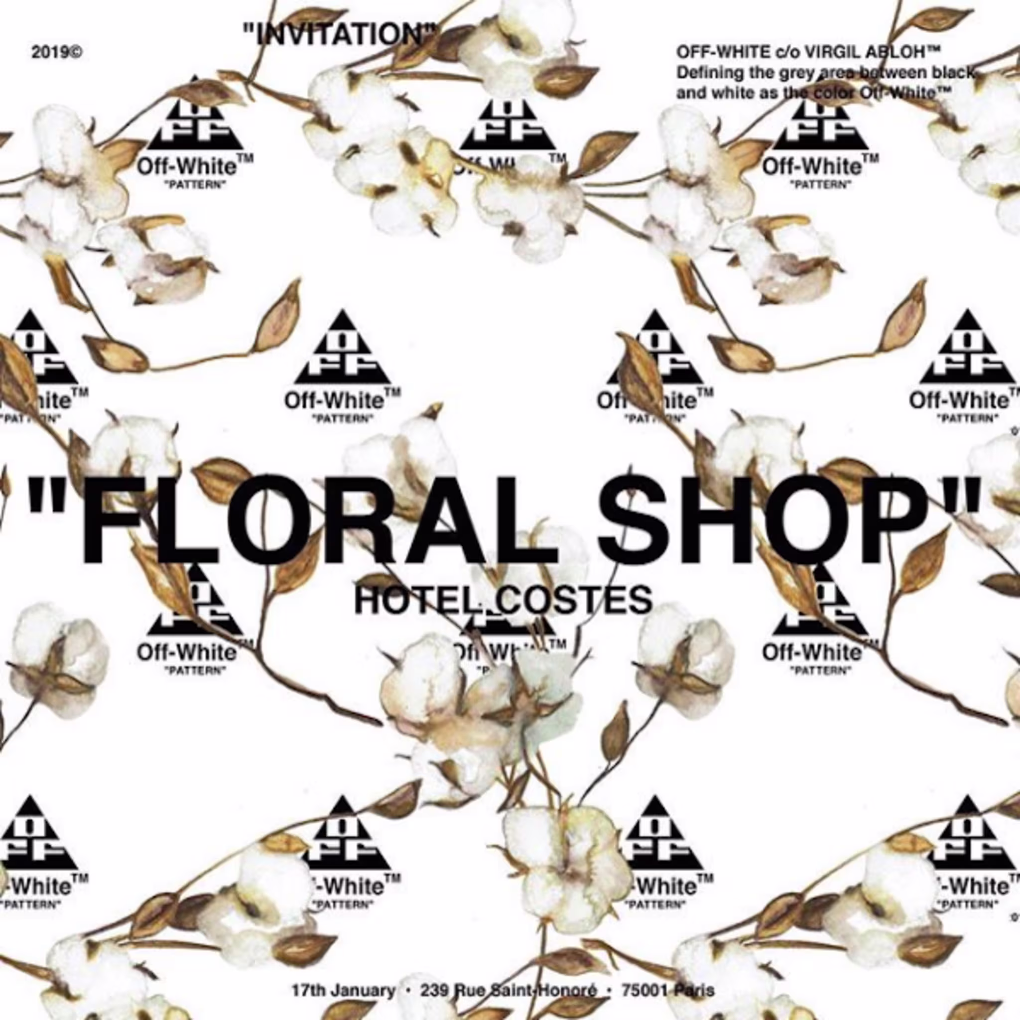 Off White Floral Shop