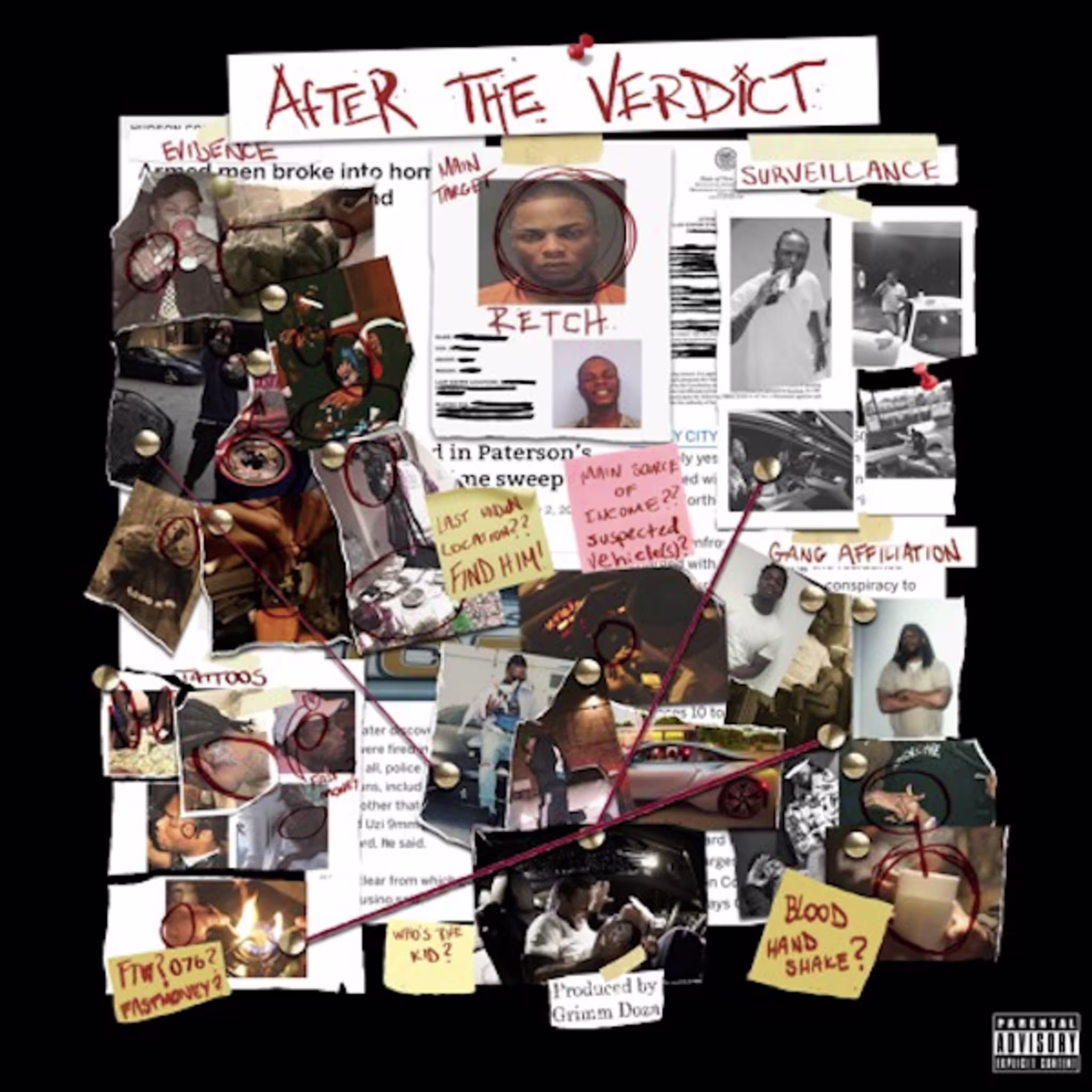 RetcH's artwork for 'After the Verdict.'