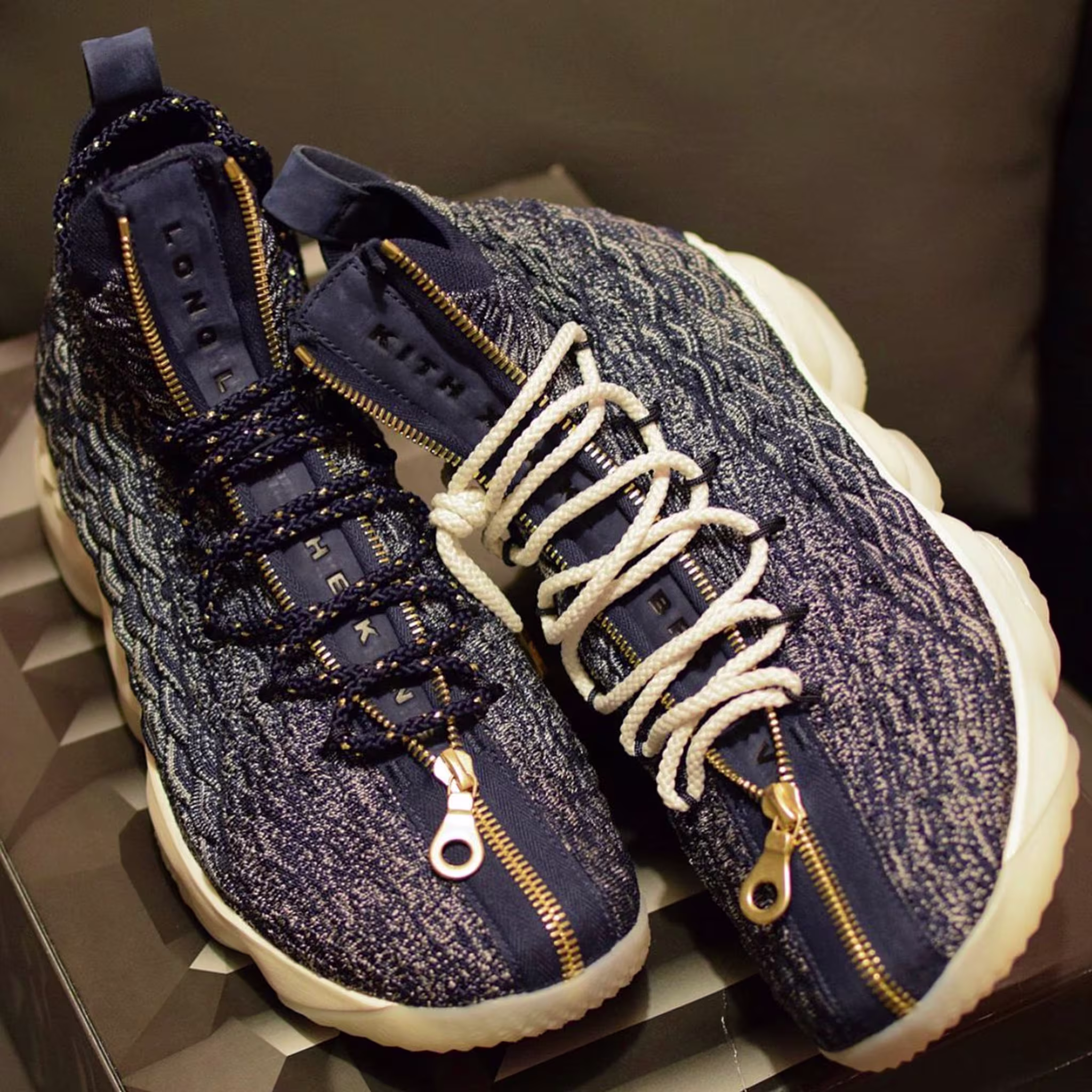 Kith x Nike LeBron 15 Zip Cardozo Ronnie Fieg (1)