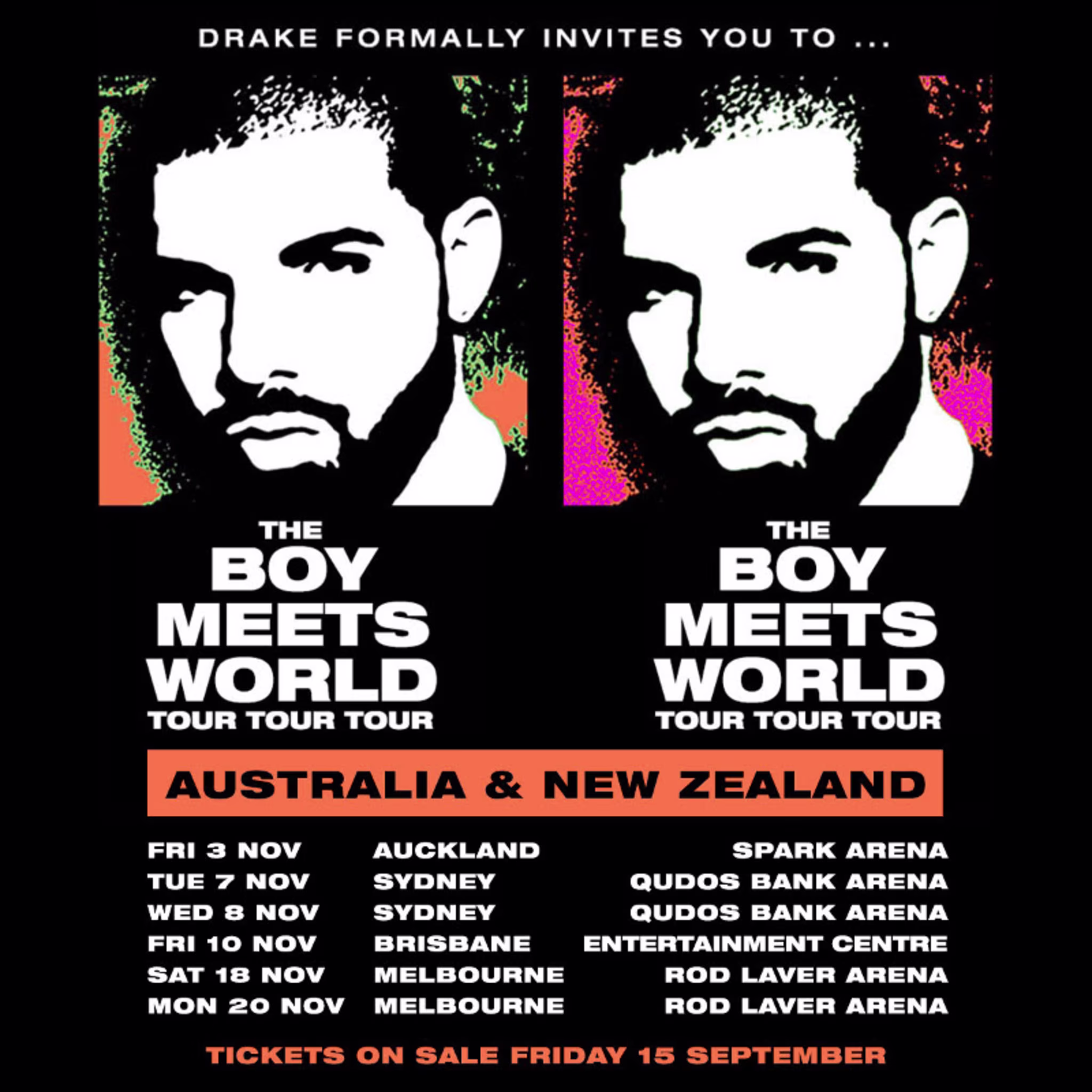 Drake Announces Boy Meets World Australia New Zealand Tour 2017