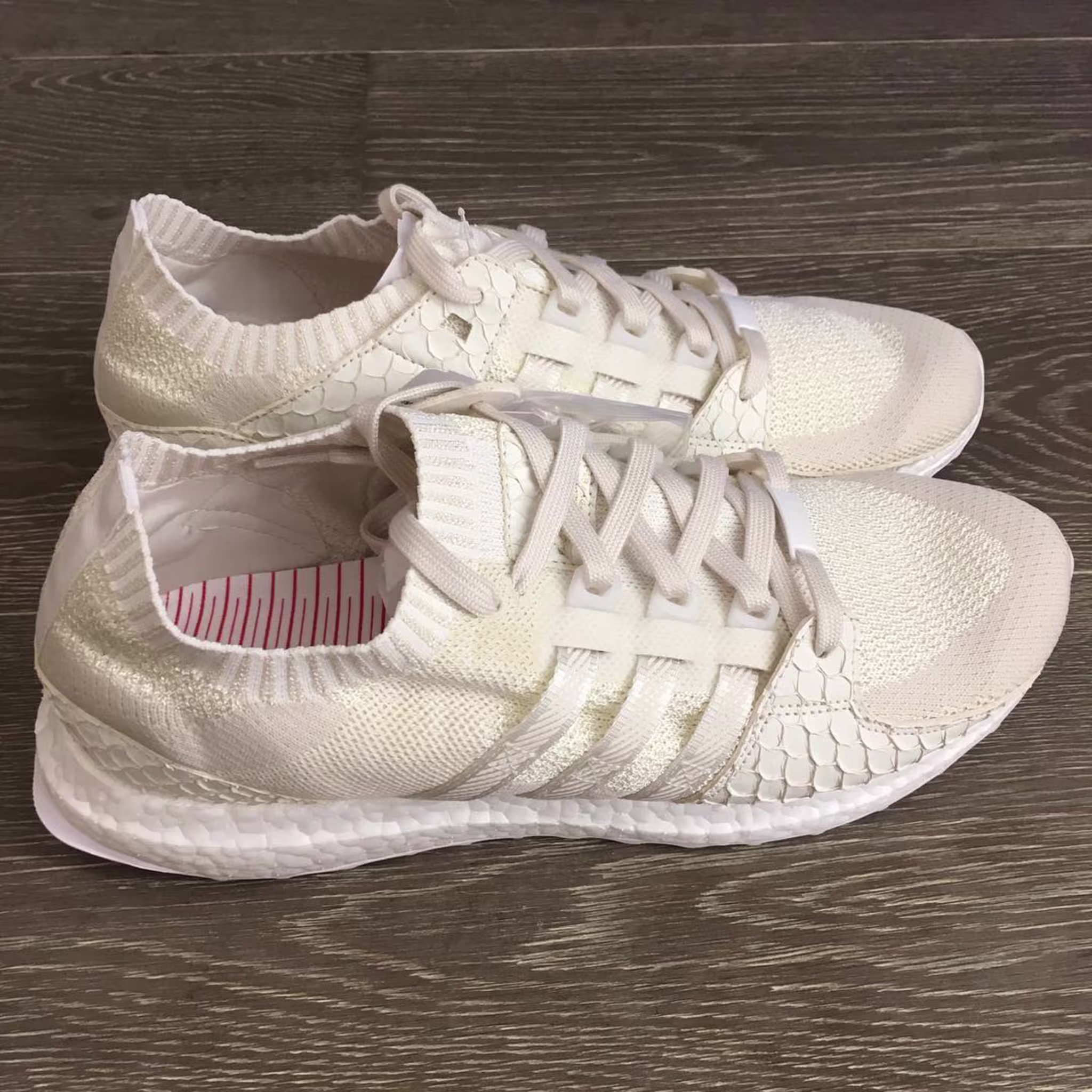 Pusha T Adidas EQT Boost Friends & Family Cream
