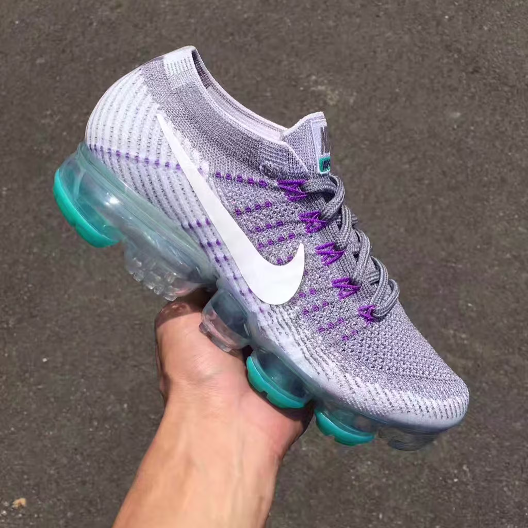 Nike Air VaporMax Grape Release Date Side
