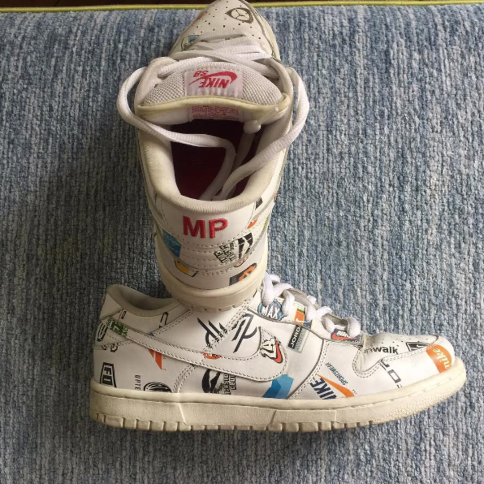 Nike SB Dunk Low "Logos" sample