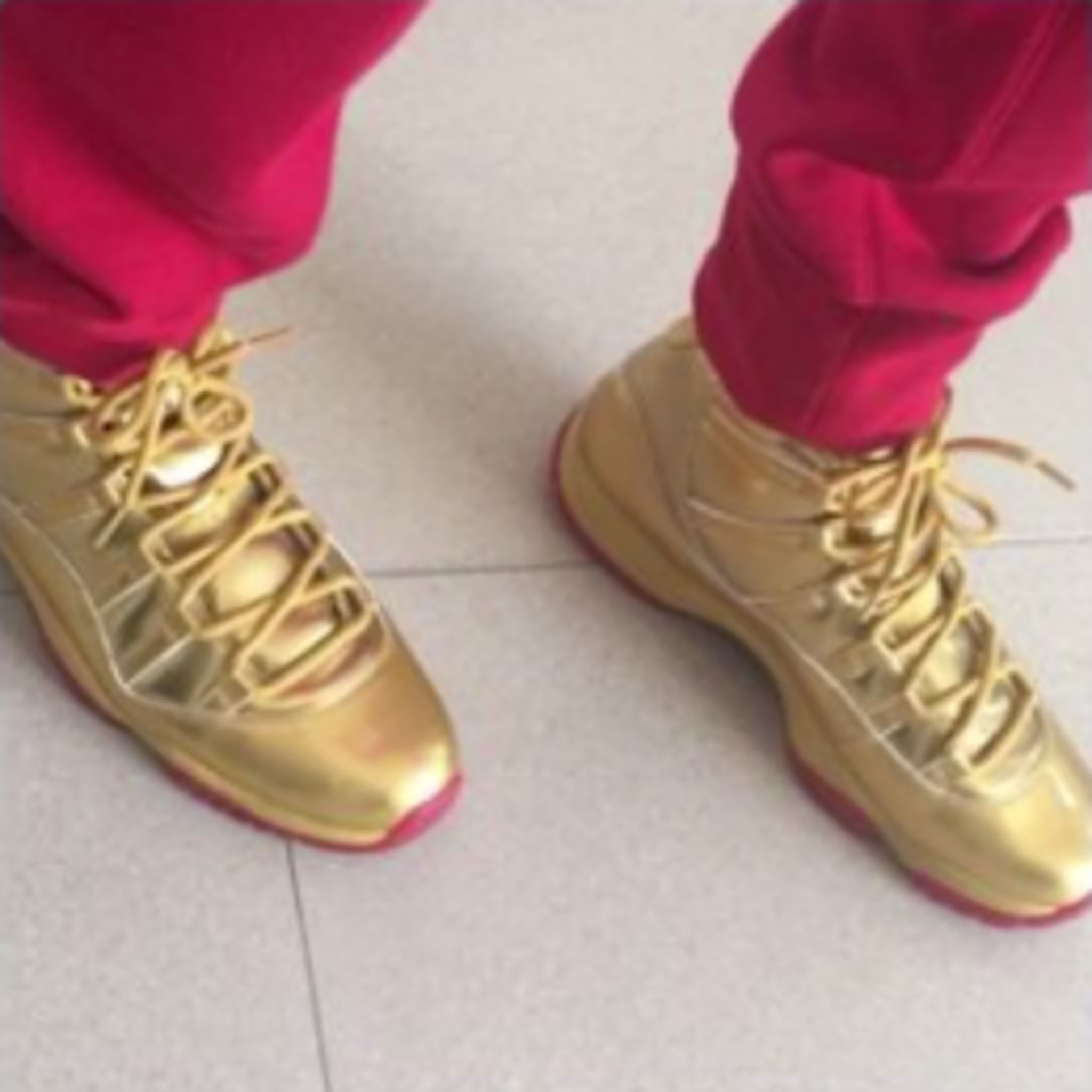 Michael Finley's "Cotton Bowl" Air Jordan 11s