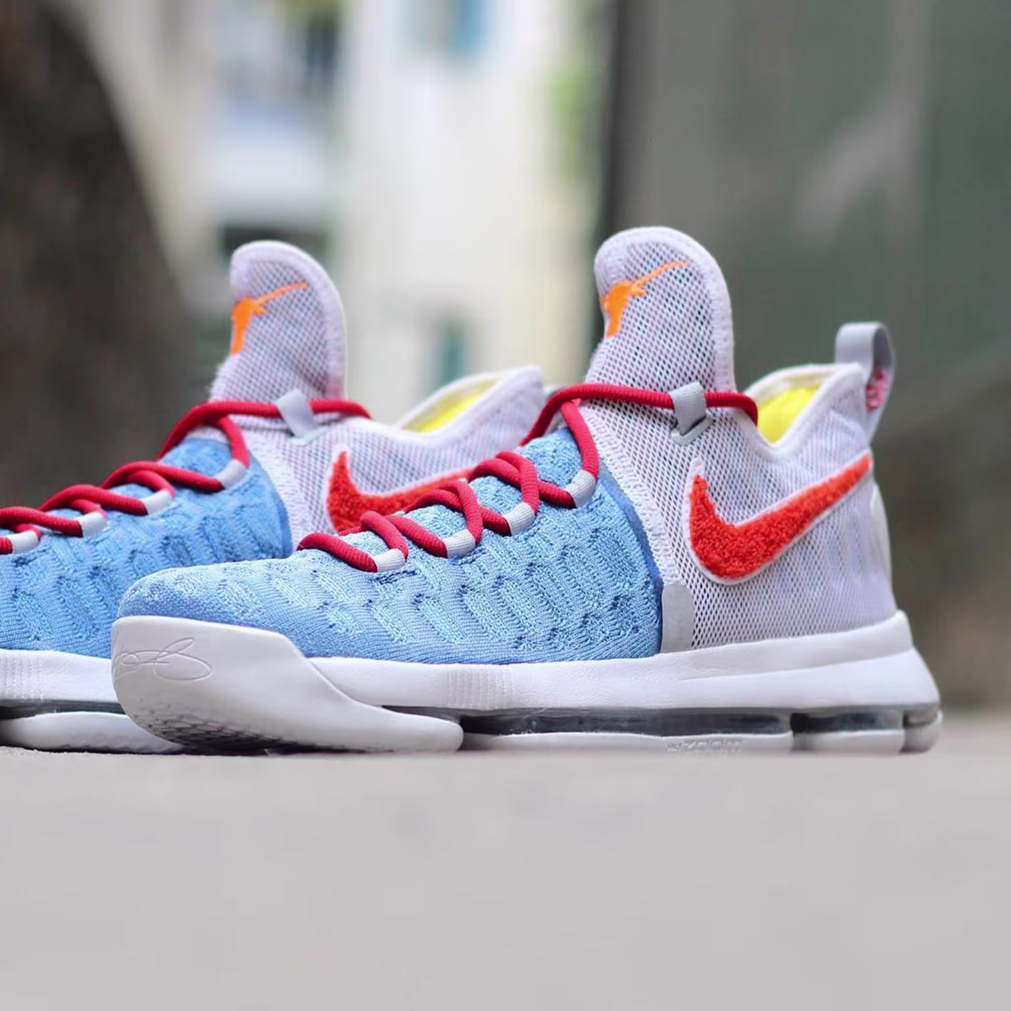 Nike KD 9 Texas Longhorns Chenille PE Main