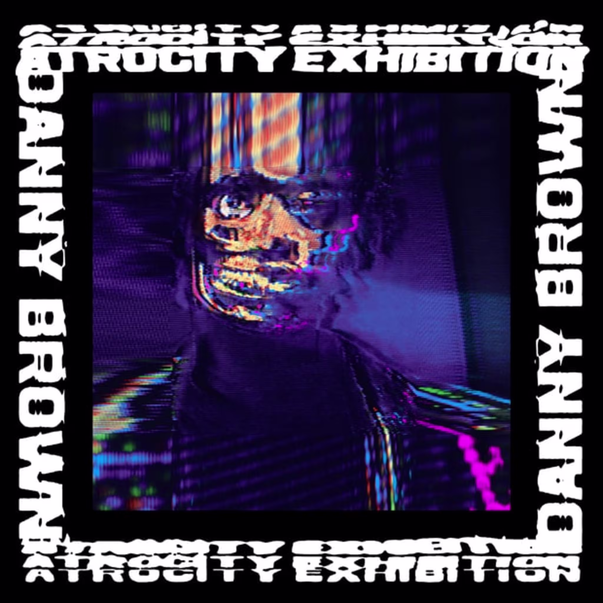 Danny Brown 'Atrocity Exhibition' album cover.