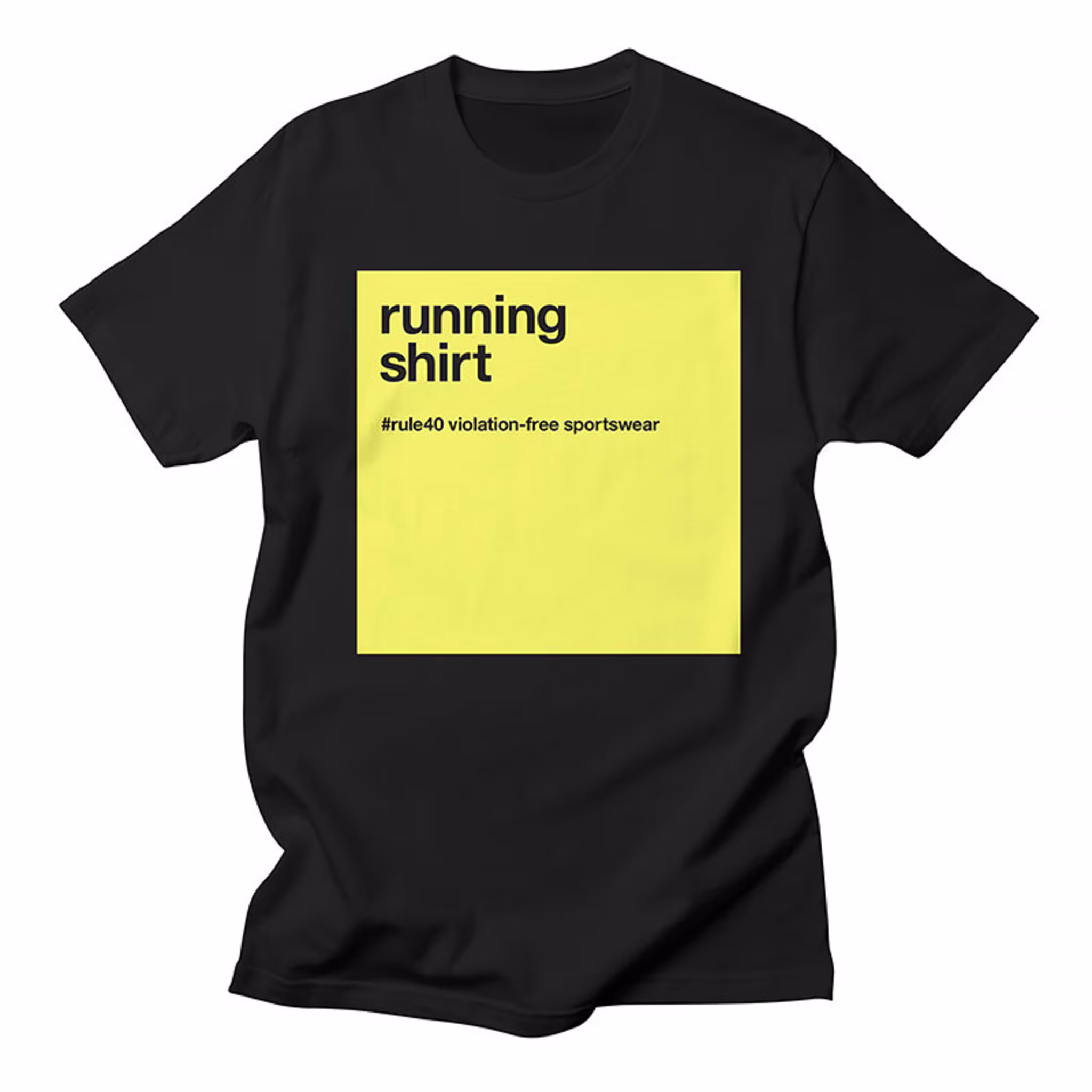 Rule 40 shirt from Brooks