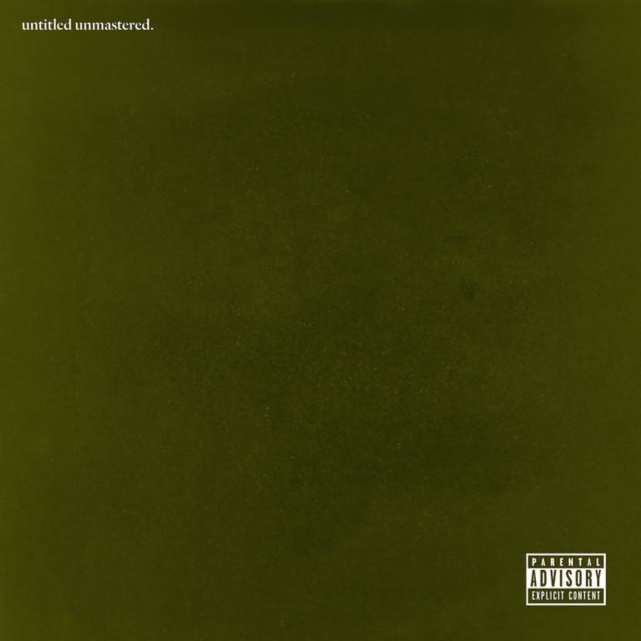 'untitled unmastered.'