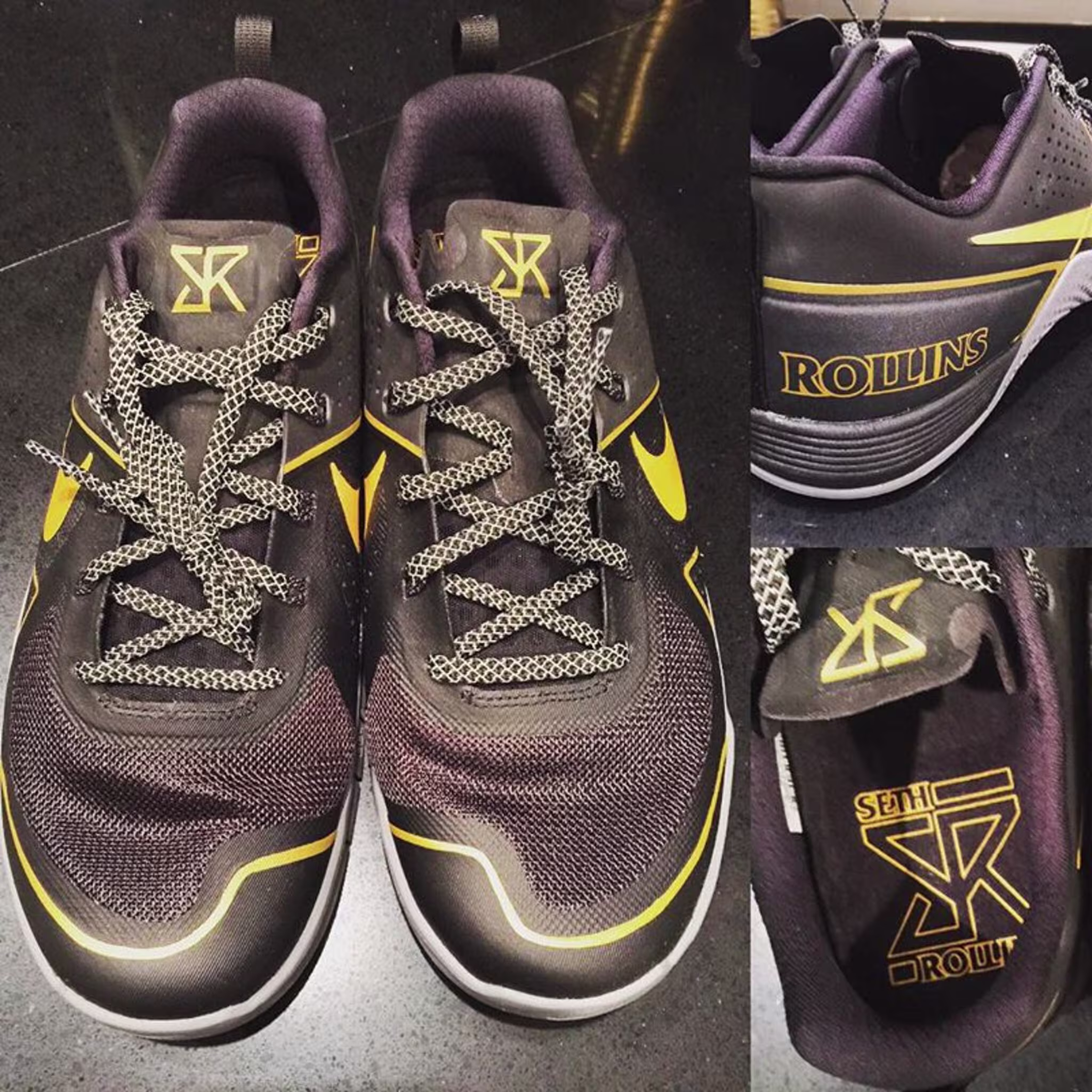 Seth Rollins WWE Nike Metcon 1 Custom (1)