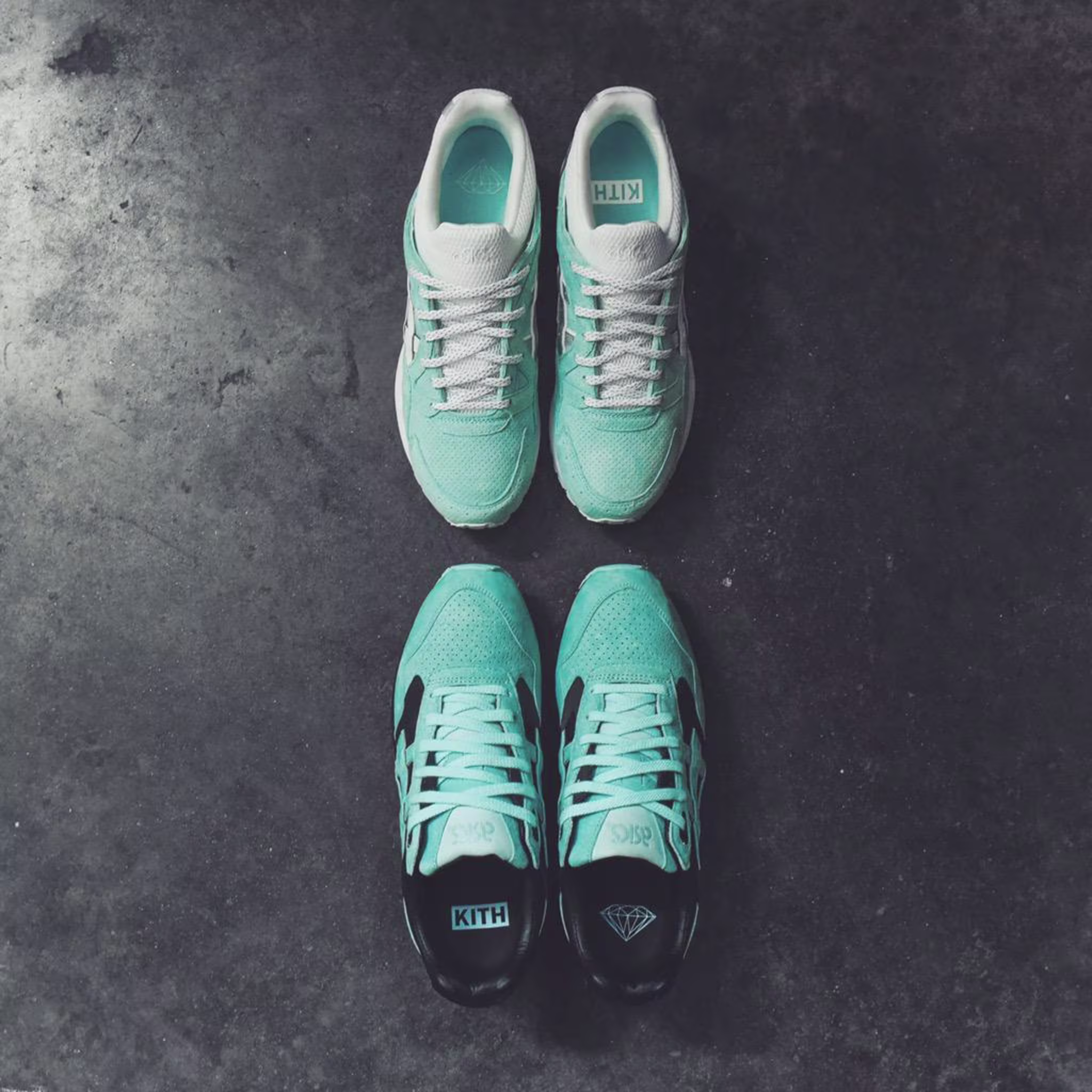 Ronnie Fieg x Diamond Supply x Asics Tiffany Pack Release Date