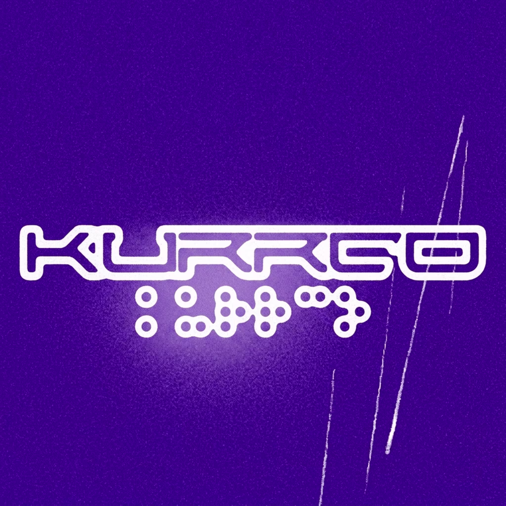 The image features the word "KURRGO" in stylized text with a pattern of dots and lines below, on a dark background.