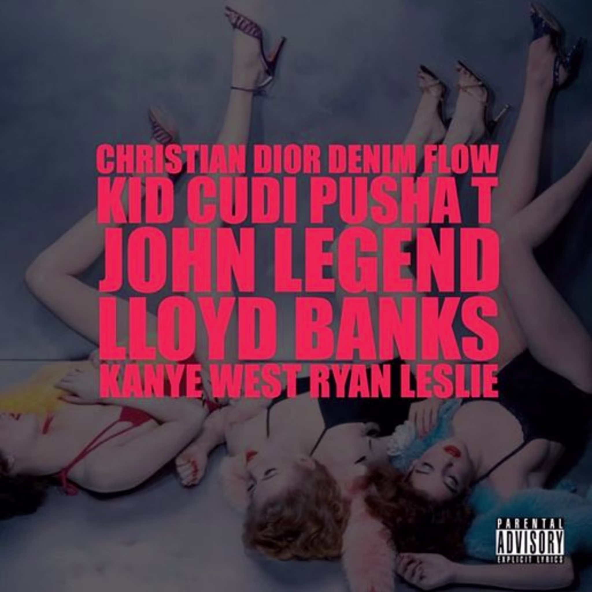 Kid Cudi, Pusha T, John Legend, Lloyd Banks, Kanye West & Ryan Leslie, "Christian Dior Denim Flow"