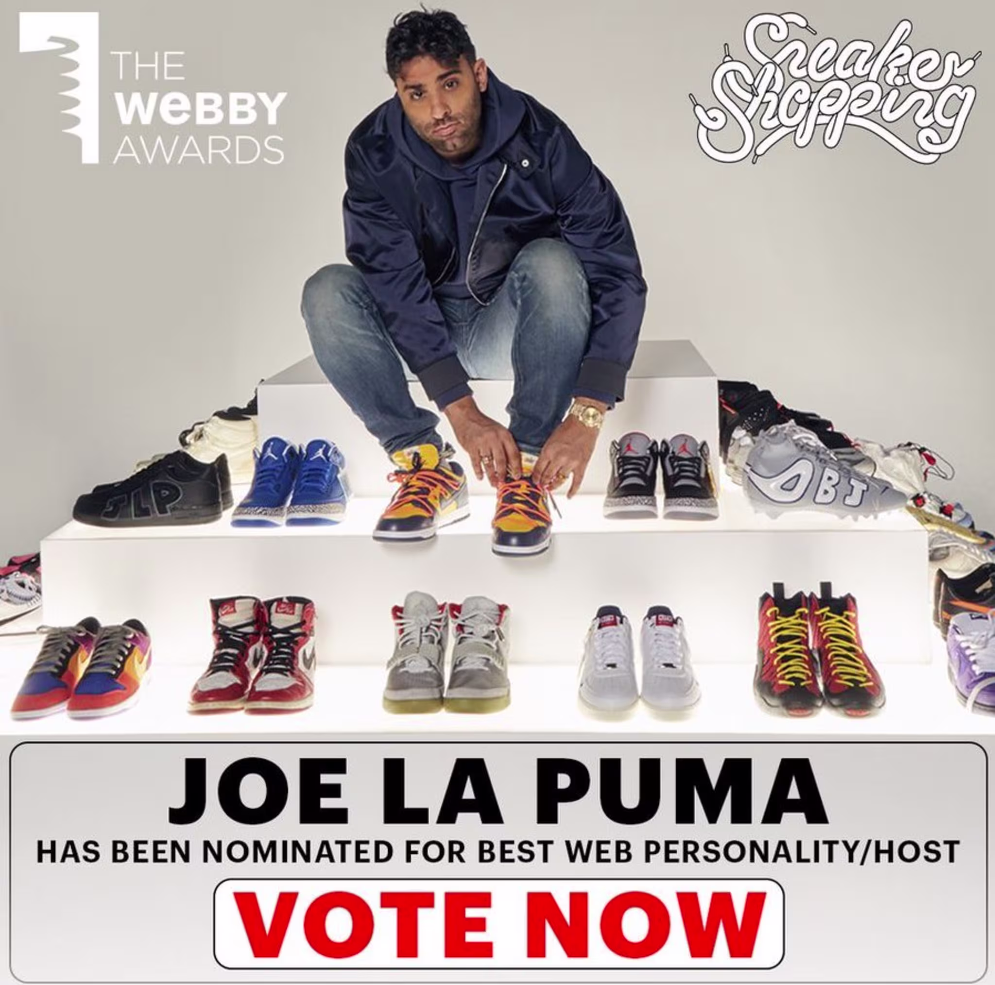 Joe La Puma 'Sneaker Shopping' The Webby Awards