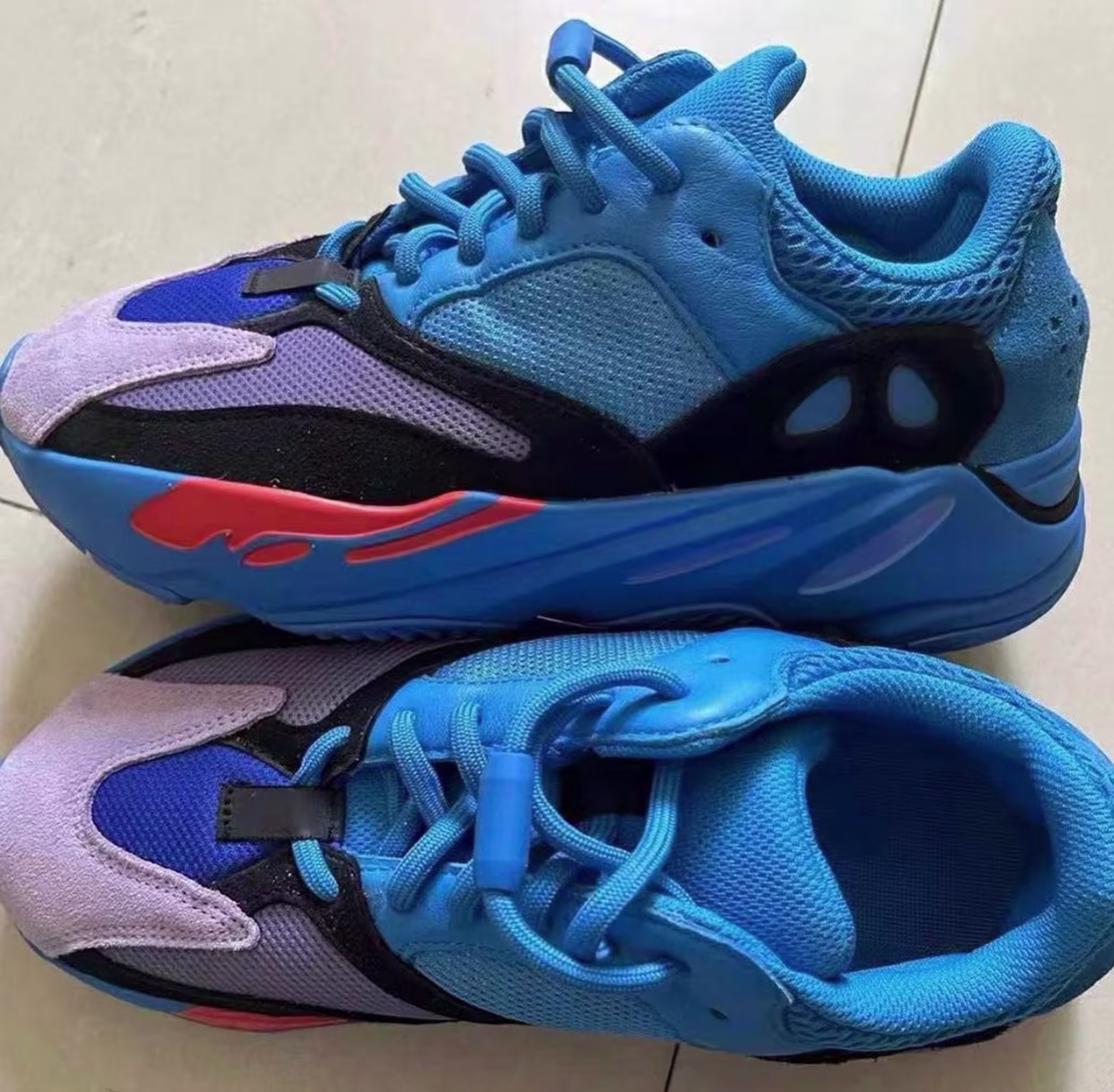 Adidas Yeezy Boost 700 'Hi-Res Blue' Lateral