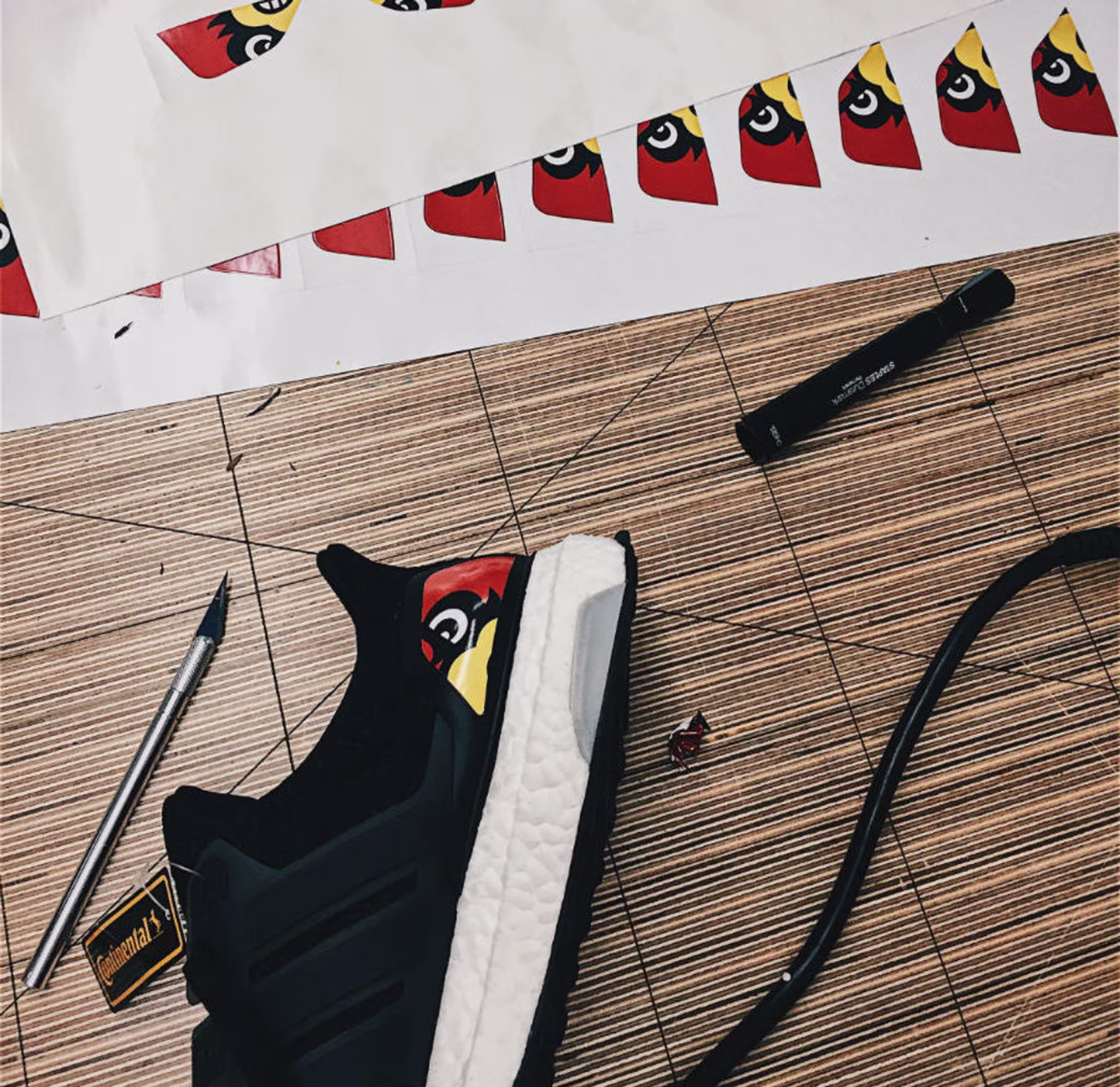 Louisville Adidas Ultra Boost Custom (1)