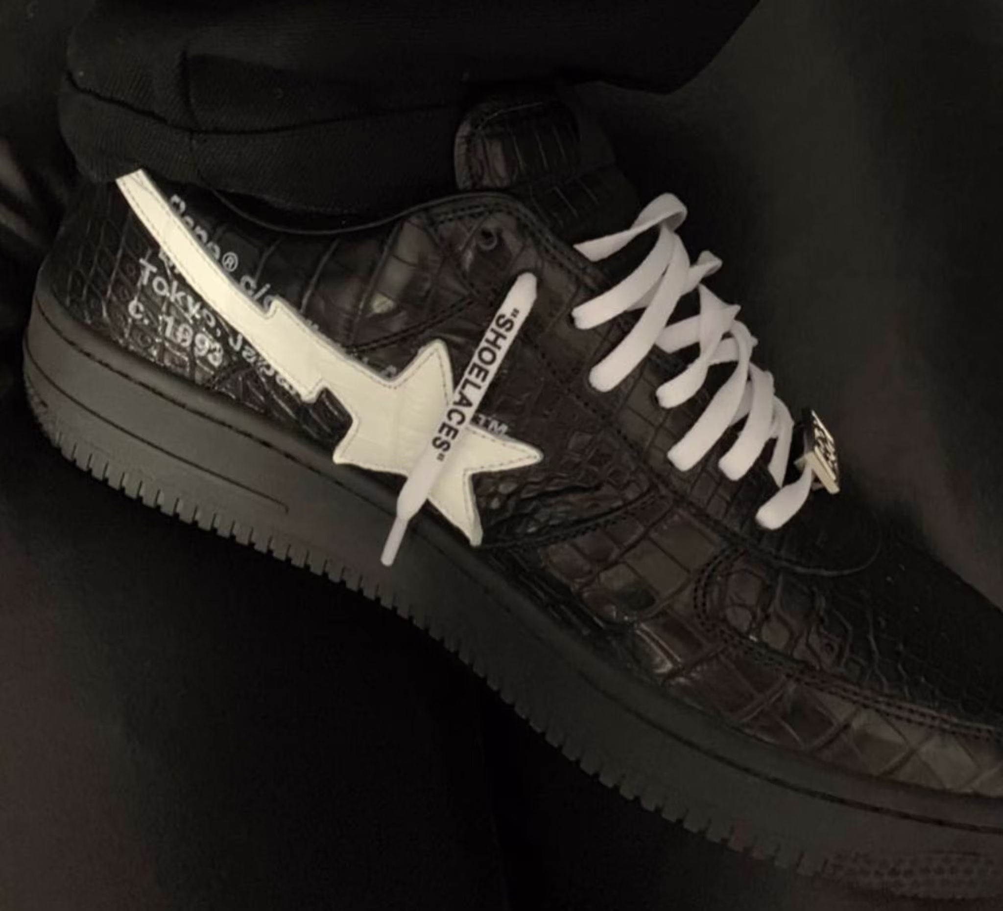 Off White x Bape Bapesta