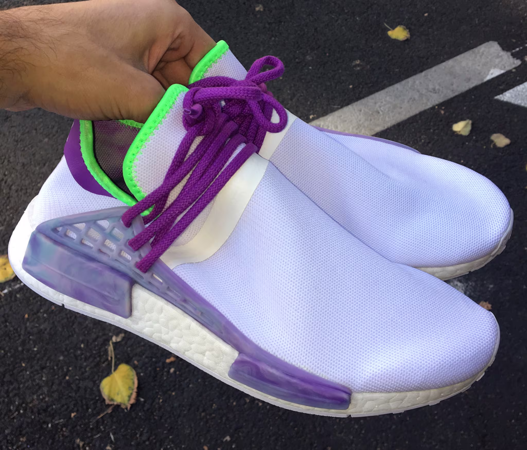 Pharrell x Adidas NMD Hu Joker Sample (1)